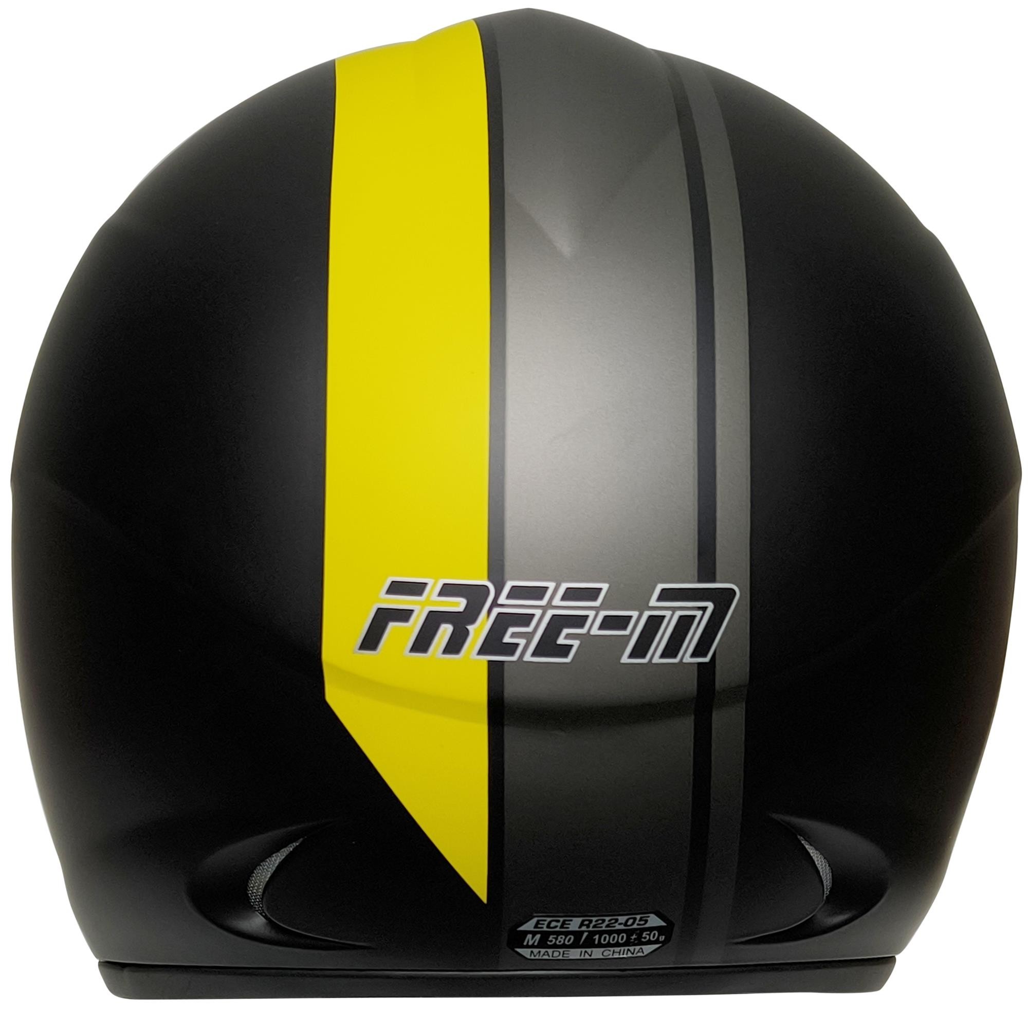 FREEM FR-601 SARI YARIM KASK