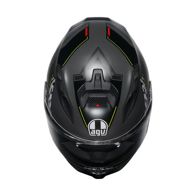 AGV KASK/K7 MPLK KYBER MATT GREY/YELLOW FLUO