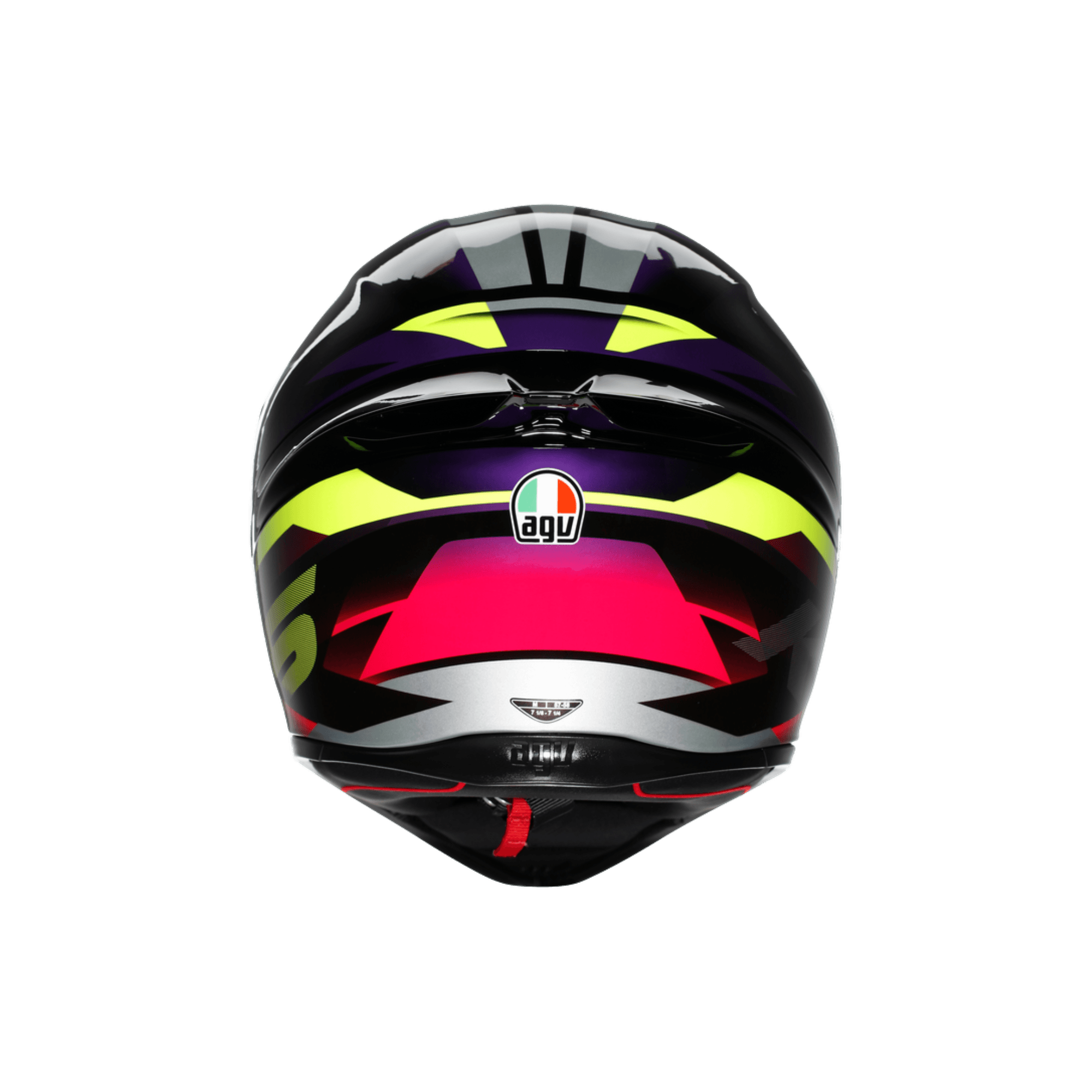 AGV KASK/K1 S E2206 FASTLAP BLACK PURPLE PINK M0196 FASTLAP
