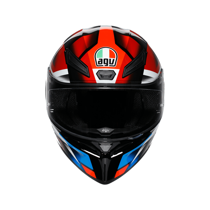 AGV KASK/K1 S E2206 FASTLAP BLACK RED BLUE
