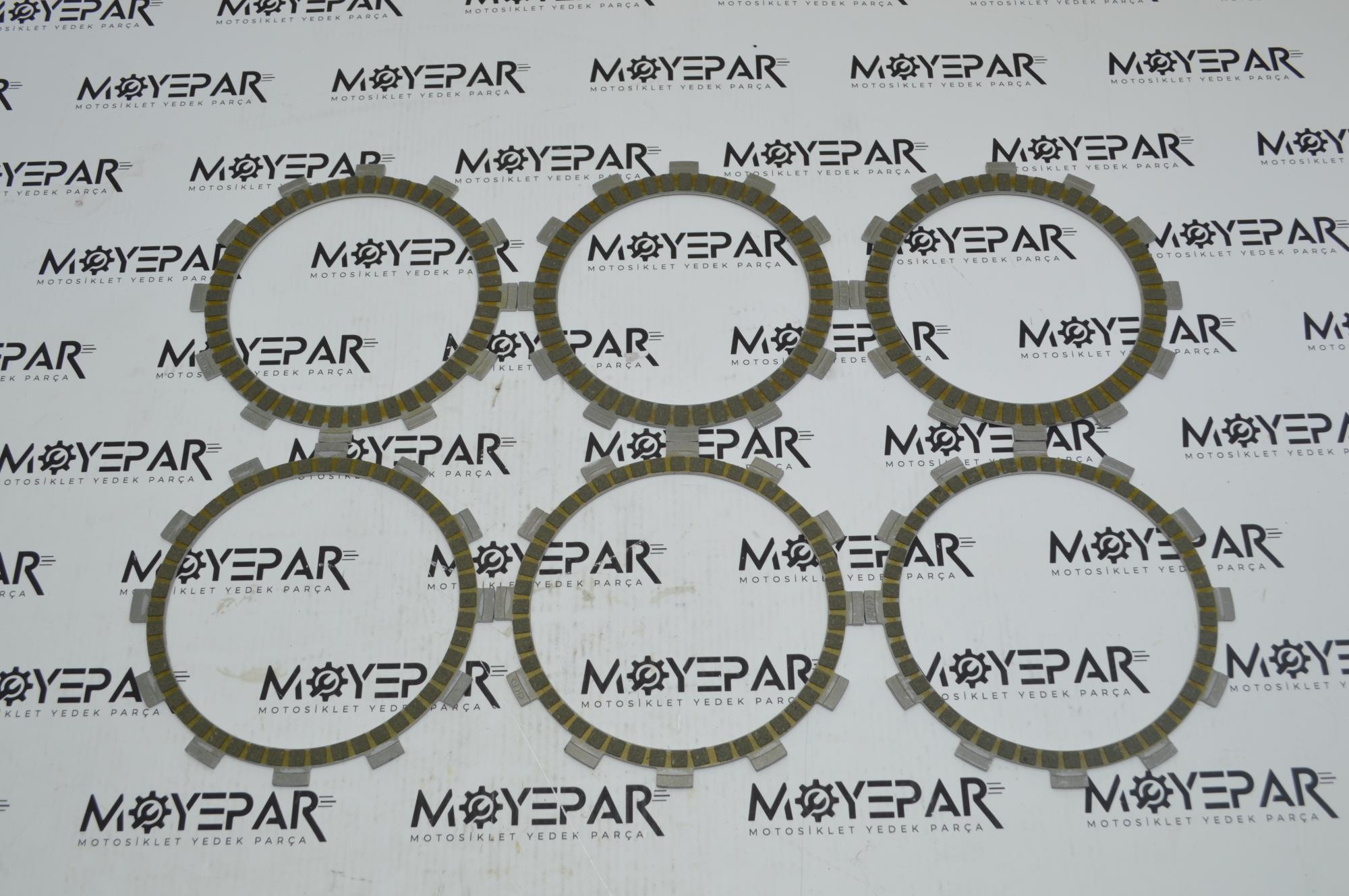 RK 64806 RKS SRK250-RR SRK400-RR DEBRİYAJ BALATASI 6'LI TAKIM