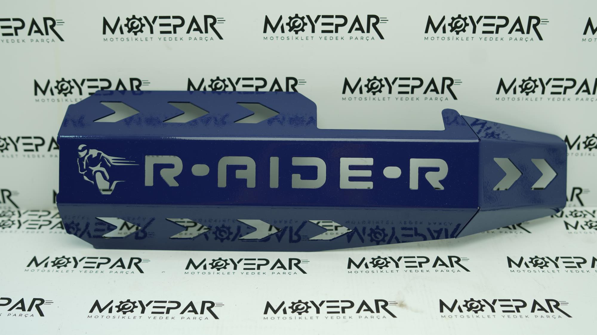 UCL TVS RAİDER 125 EGZOZ KORUMA DEMİRİ MAVİ