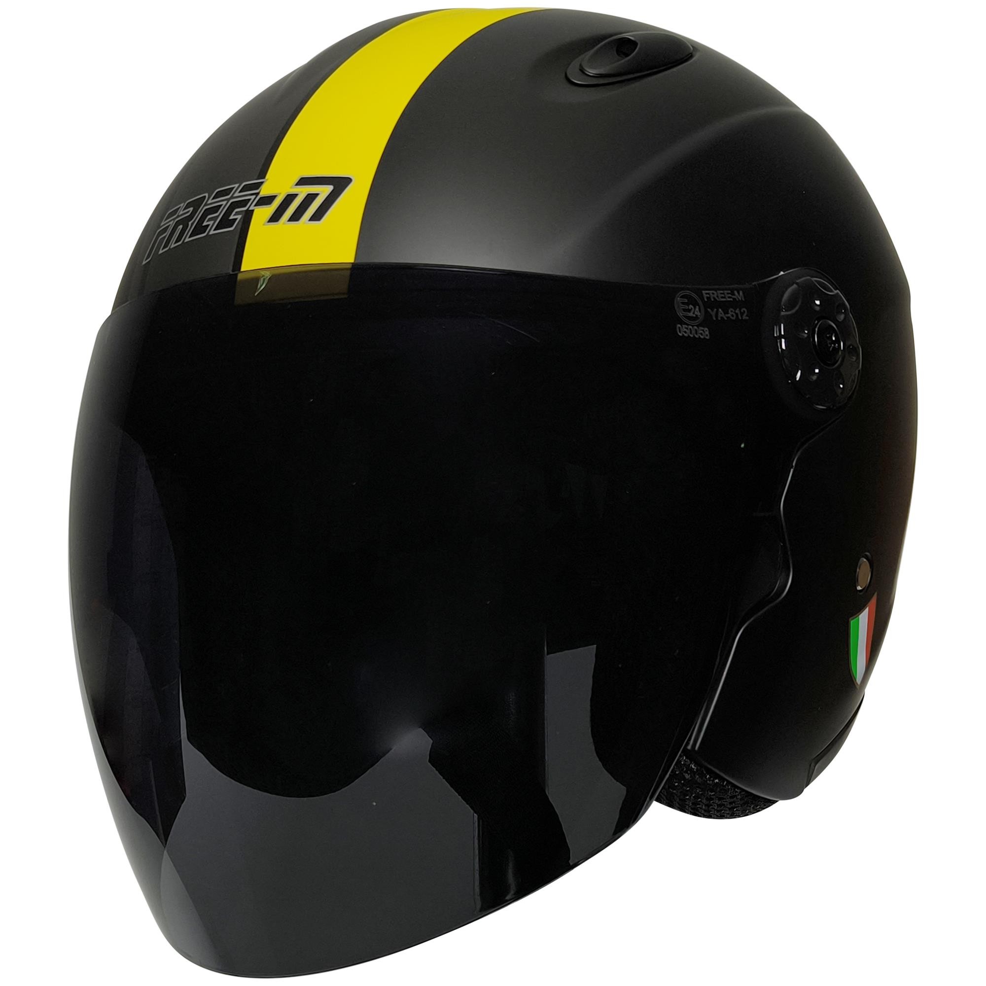 FREEM FR-601 SARI YARIM KASK