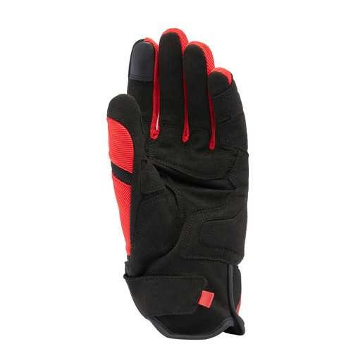 DAINESE ELD/MIG 3 AIR TEX GLOVES BLACK/RED-LAVA