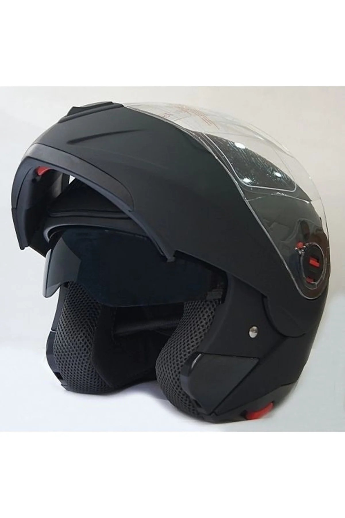 Free-M 961 Mat Black Çene Açılır Kask