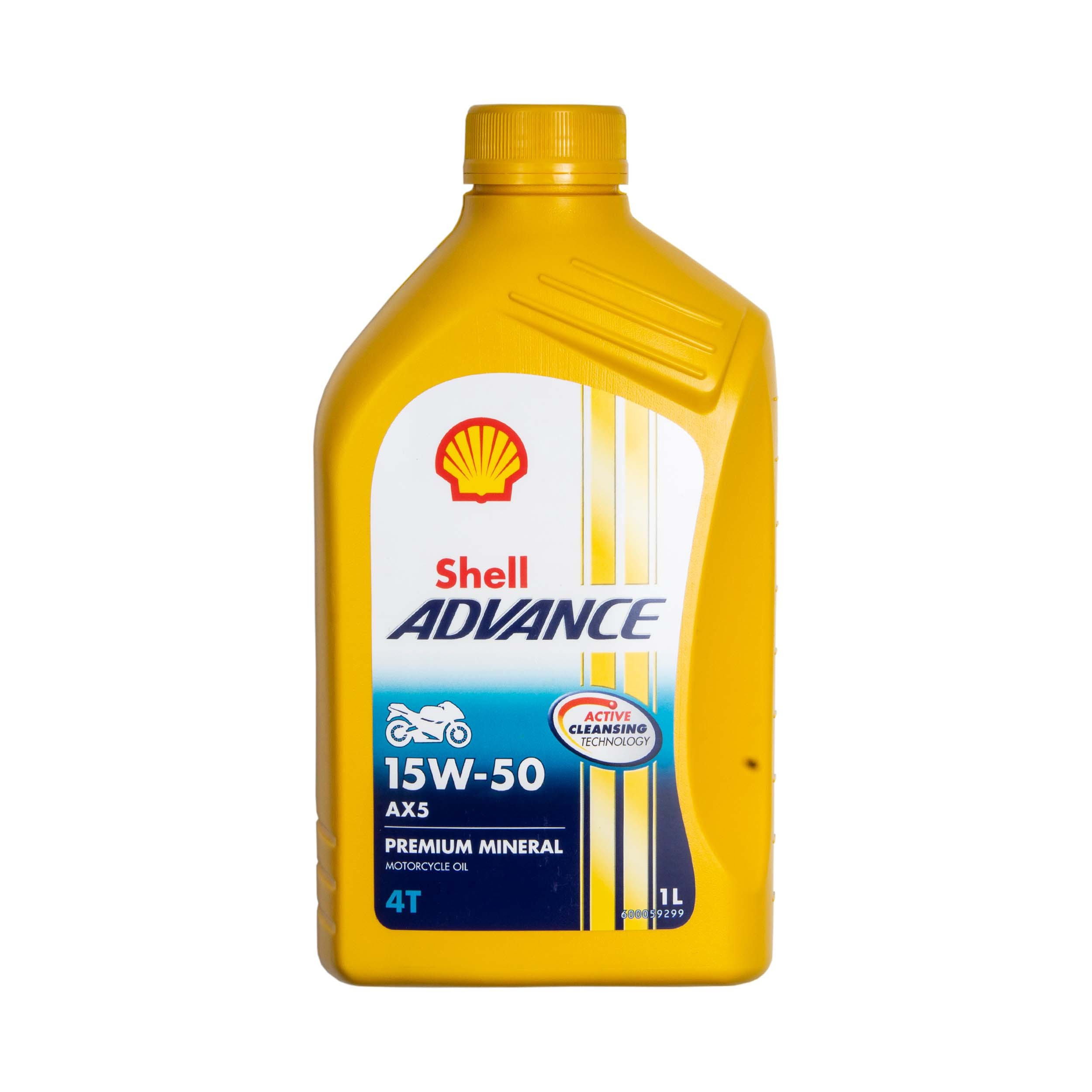 Shell Premıum Mıneral 4T 15w-50 Motosiklet Yağı Advance