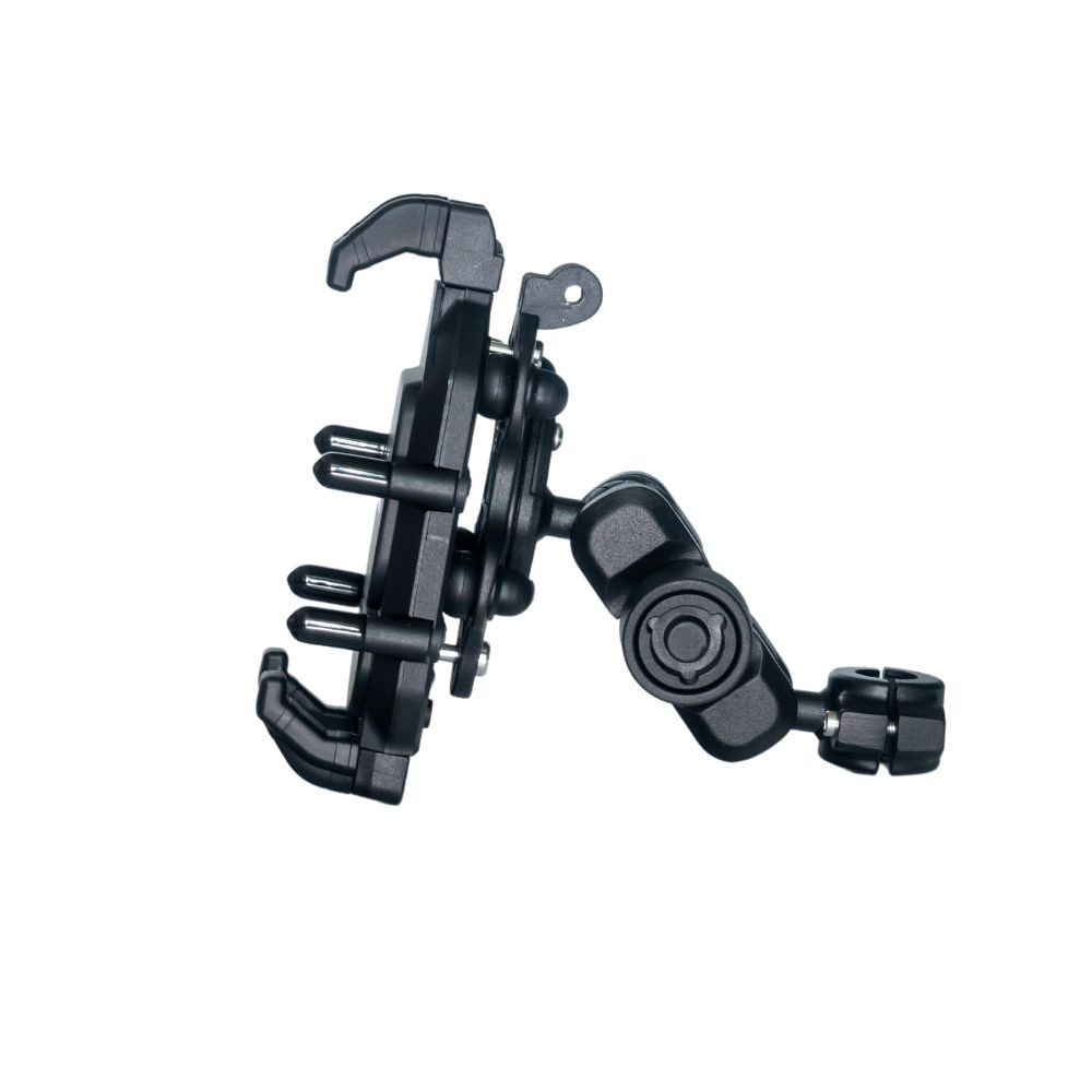 KNMASTER TT-860 TİTREŞİM ENGELLEYİCİLİ TÜM MOTOSİKLETLERE UYUMLU TELEFON TUTUCU