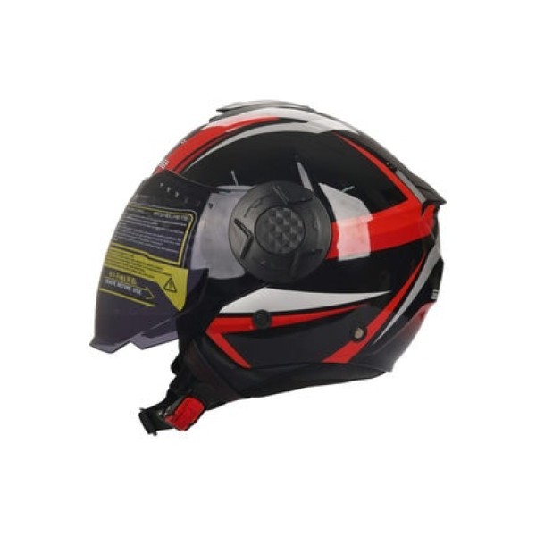 MTS 625 YARIM KASK KIRMIZI