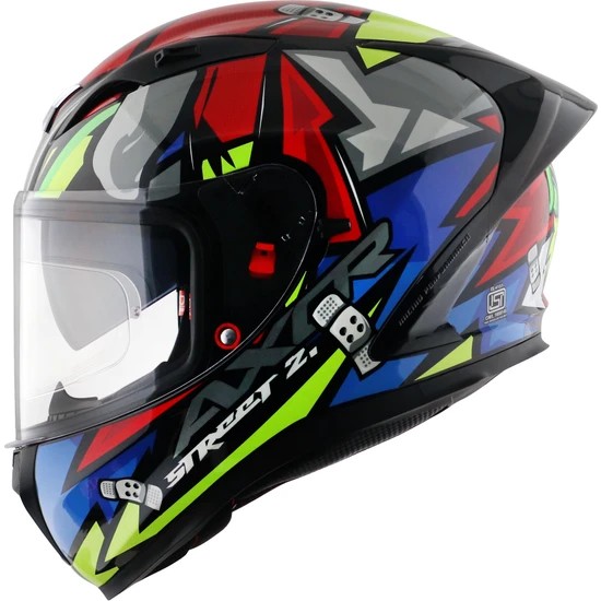 Axor Helmets Street Bobby Black Red