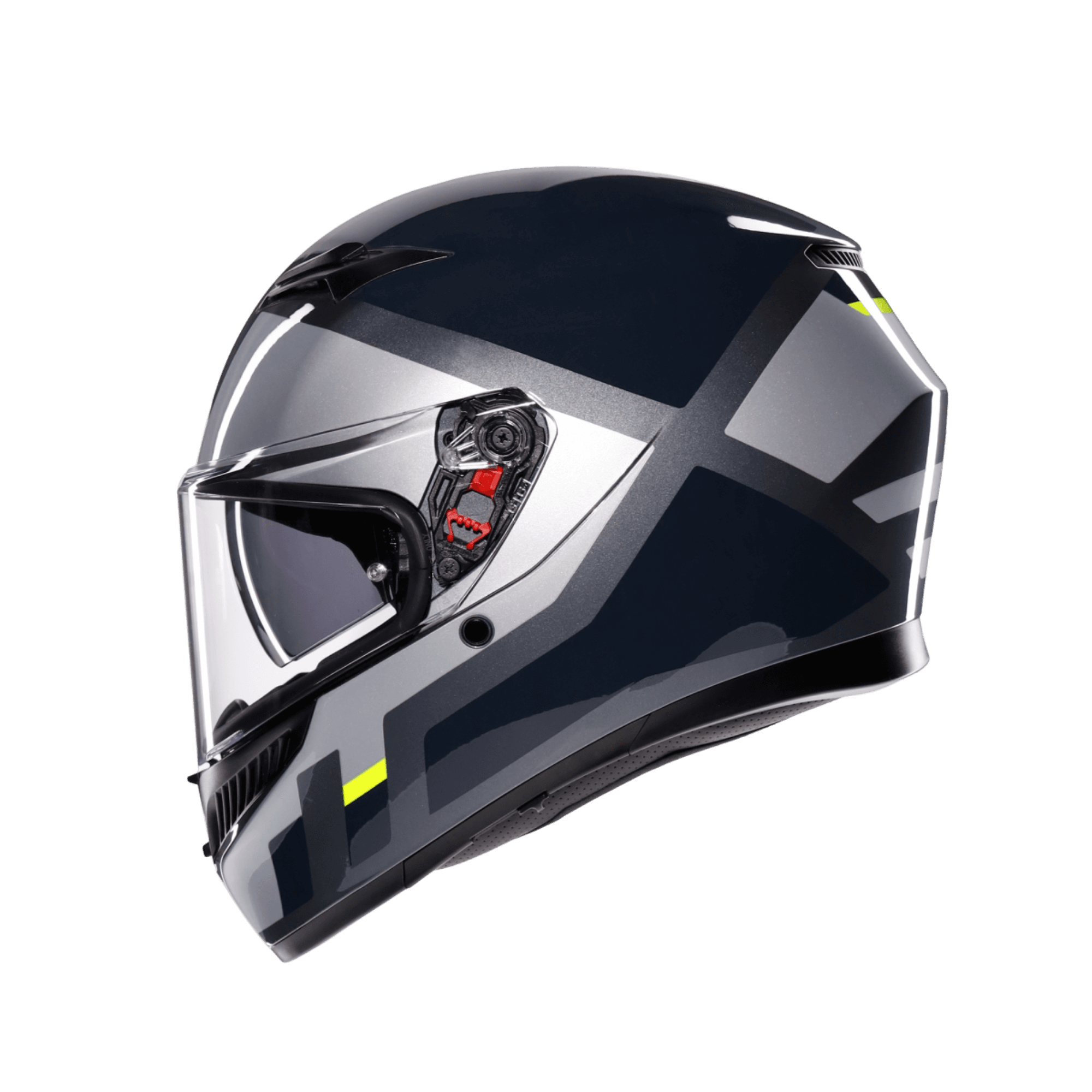 AGV K3 SHADE GREY YELLOW FLUO FULL FACE KASK