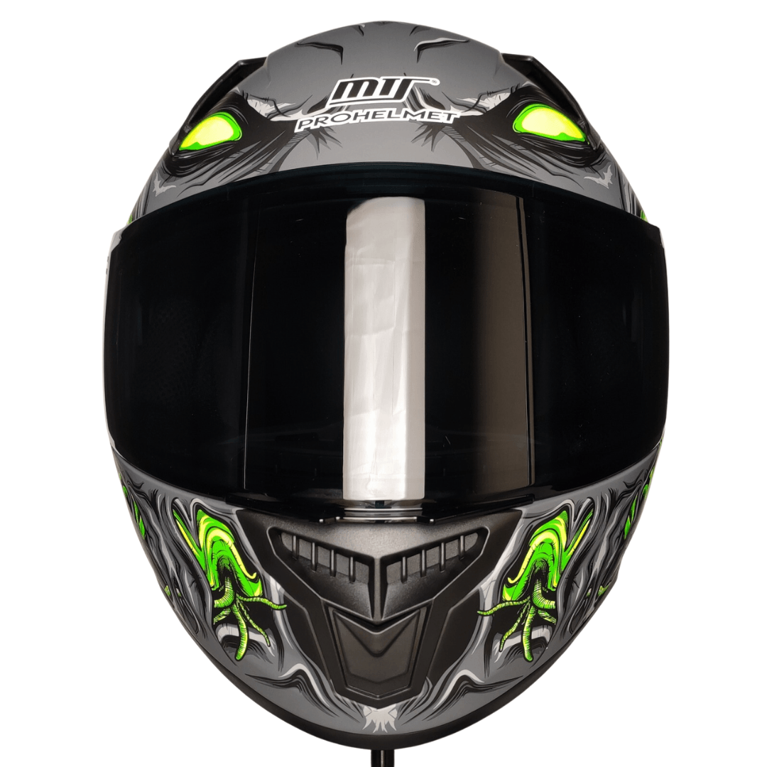 Mts Snake 801 Full Face Kask Zombıes Whıte