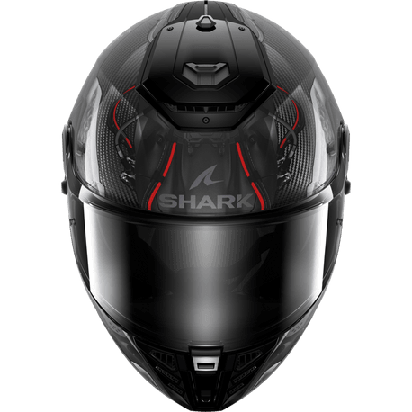 0333 SHARK SPARTAN RS CARBON XBOT KAPALI KASK KIRMIZILI