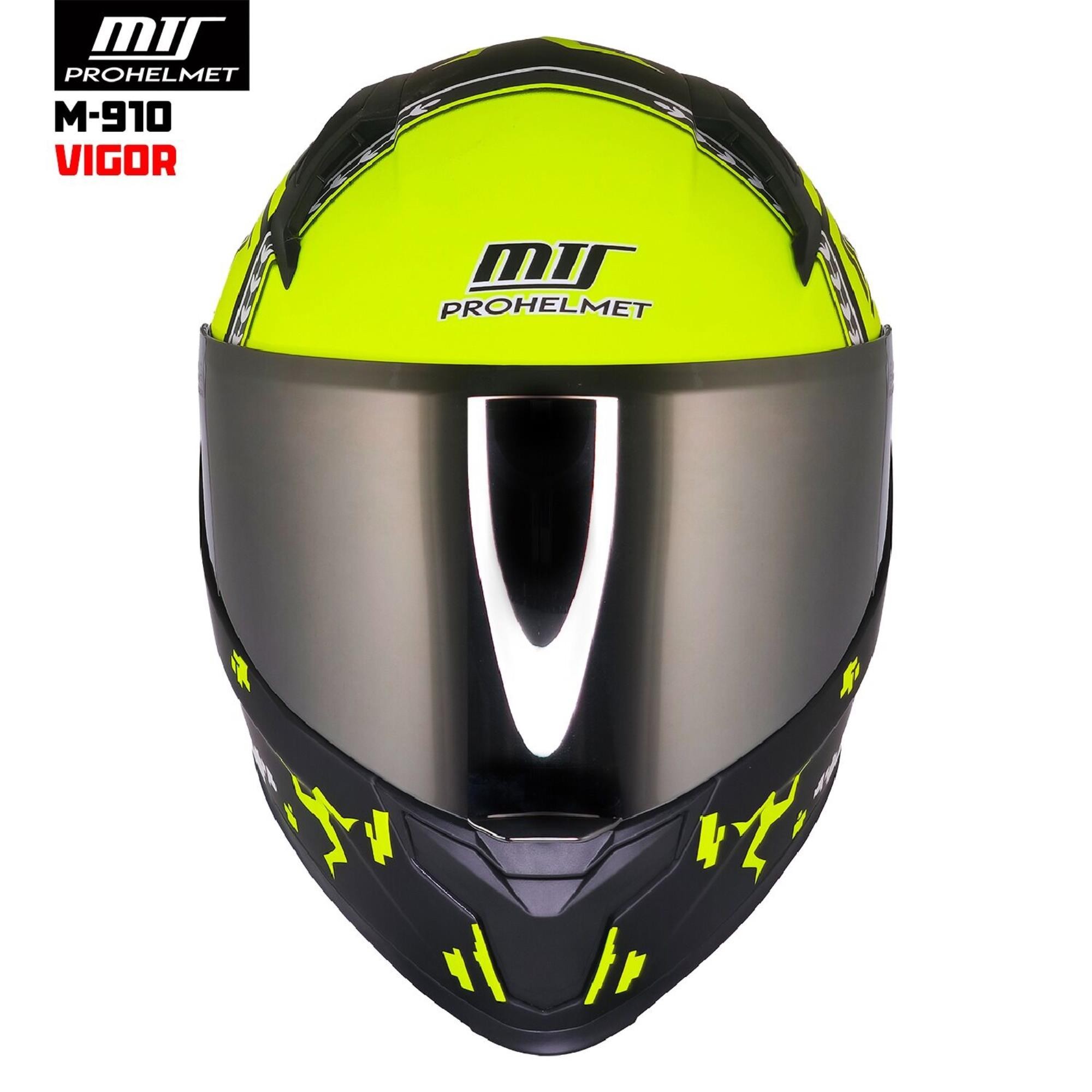 MTS 910 WİGOR SARI FULL FACE KASK