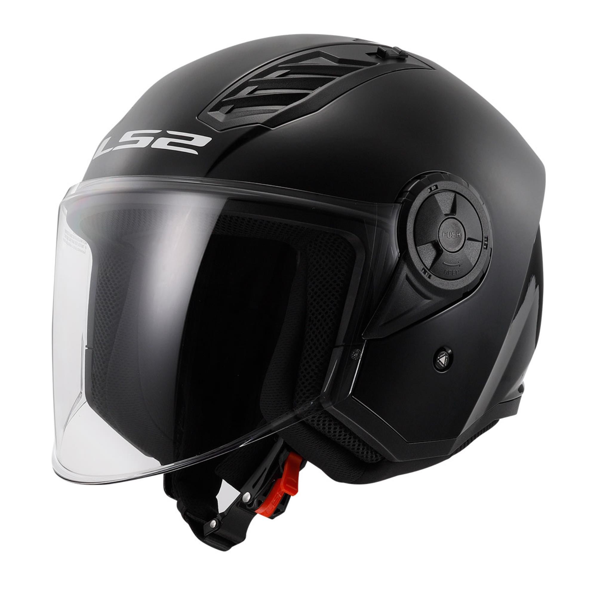 LS2 AIRFLOW 2 SİYAH YARIM KASK