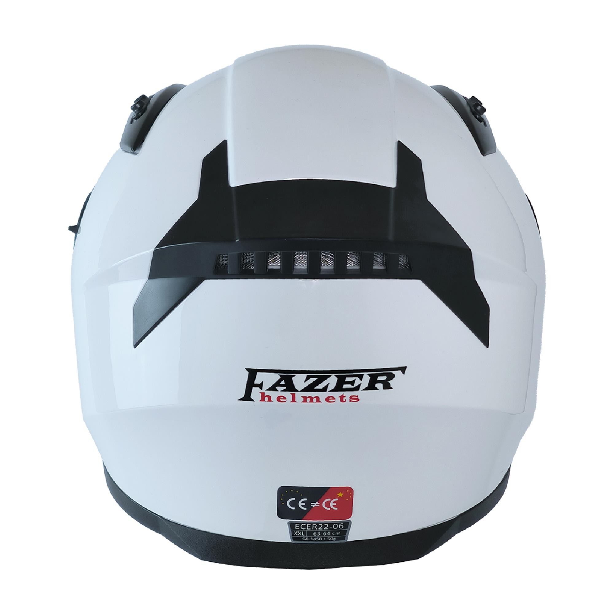 FAZER 211-DV FULL FACE KASK PARLAK BEYAZ