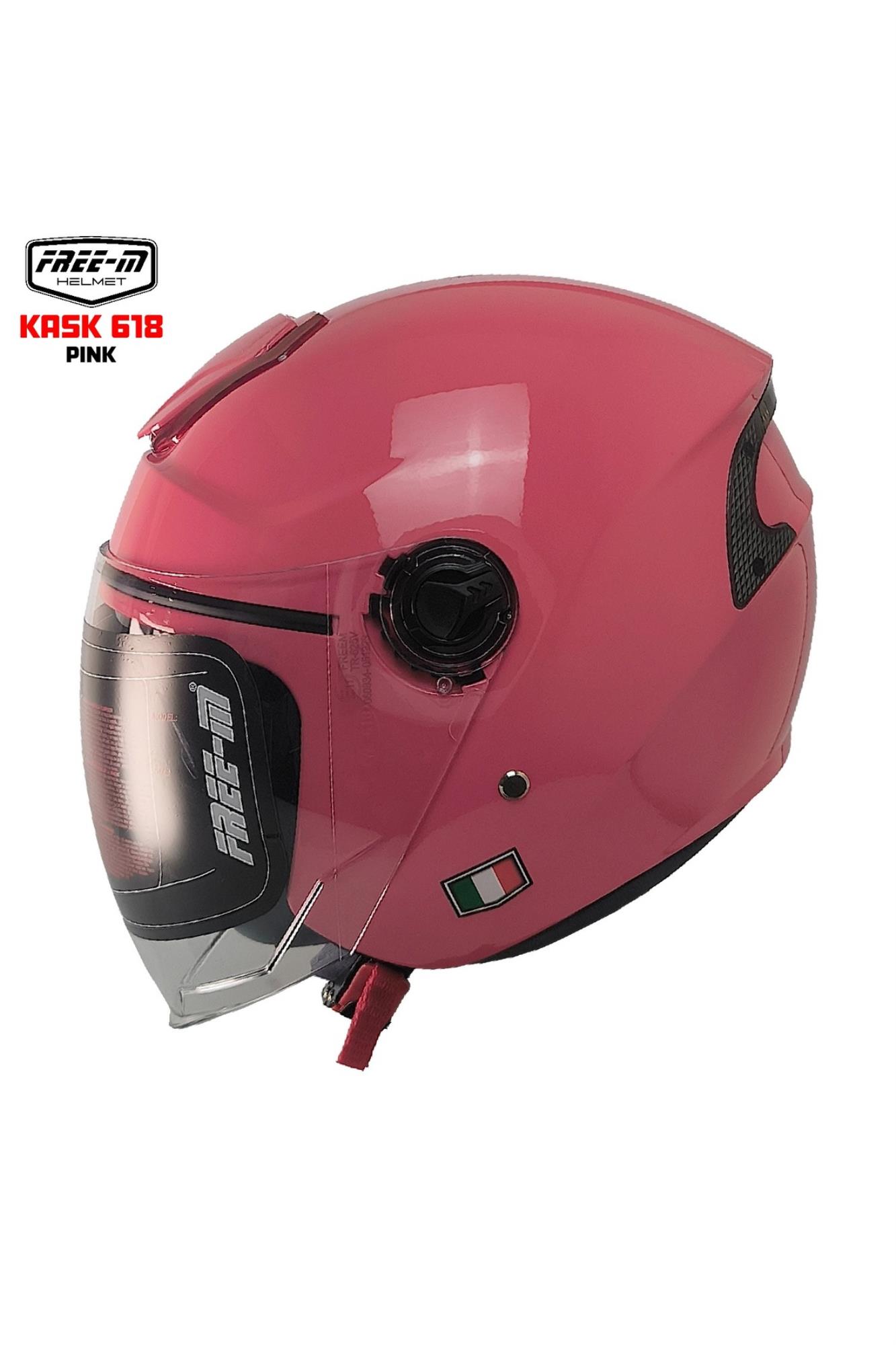 FREEM FR-618 YARIM KASK PEMBE