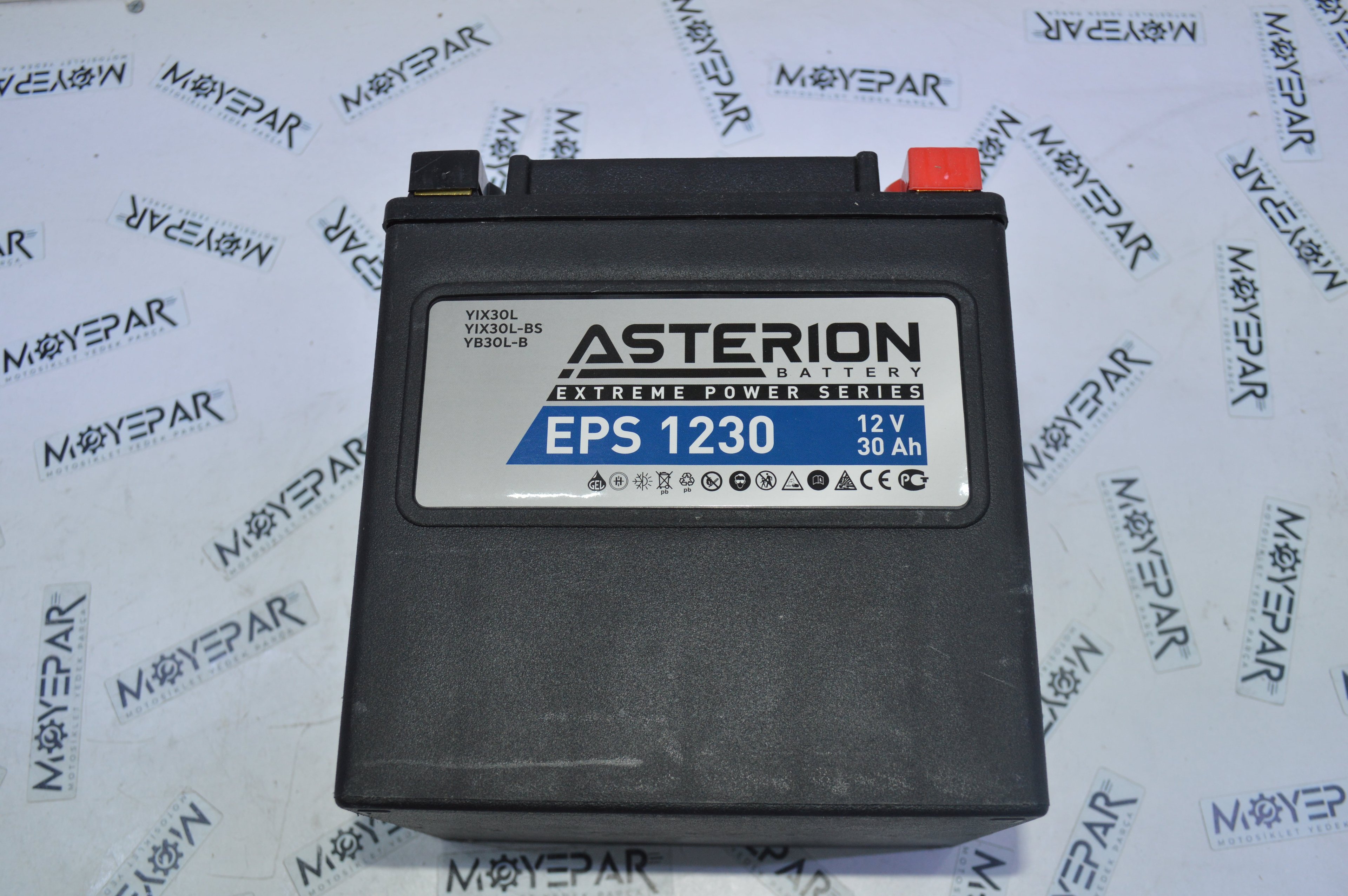 Asterion Battery Eps 1230 Yıx30L-Bs Yb30L-B Atv Akü