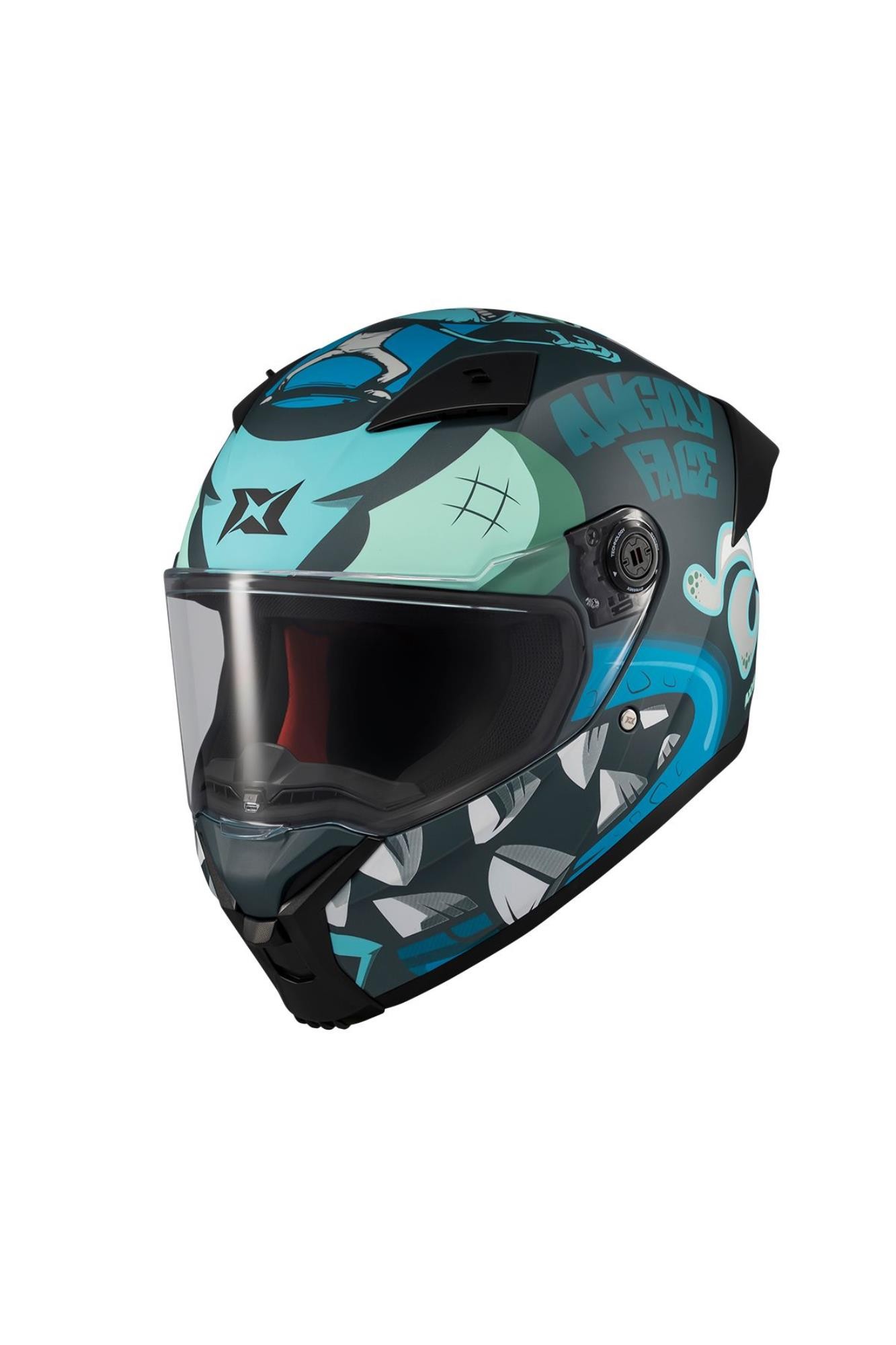 AXXIS FENIX ANGRY FACE C7 BLUE MATT