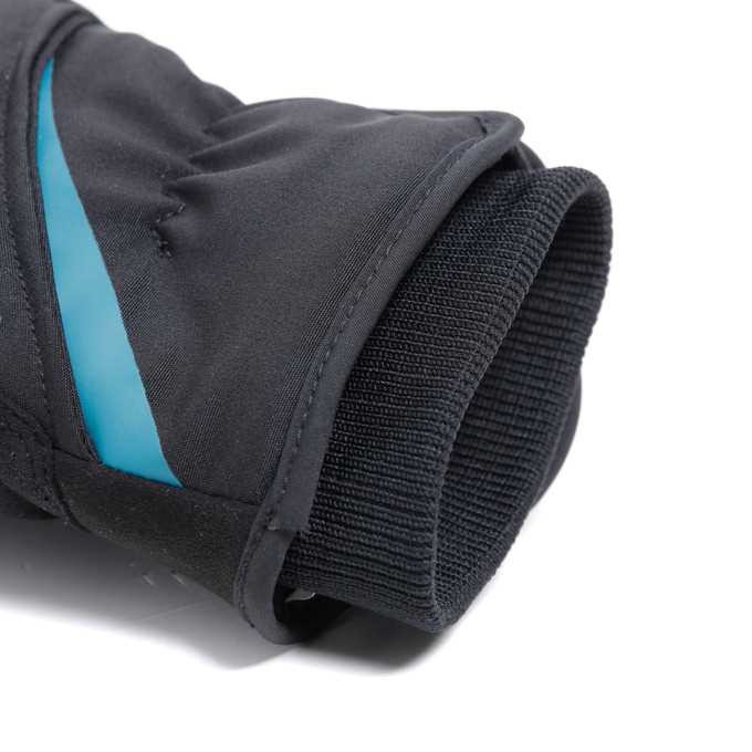 DAINESE ELD/TRENTO D-DRY GLOVES WMN BLACK OCEAN DEPTHS