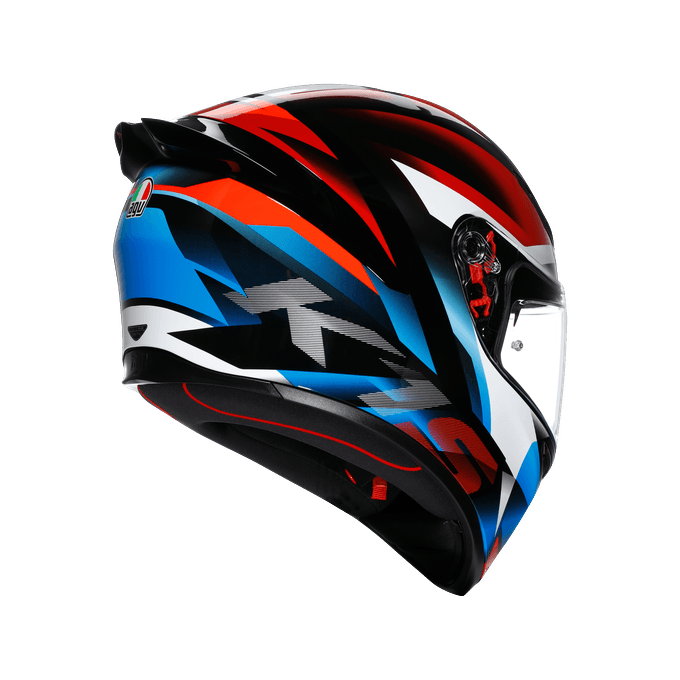 AGV KASK/K1 S E2206 FASTLAP BLACK RED BLUE