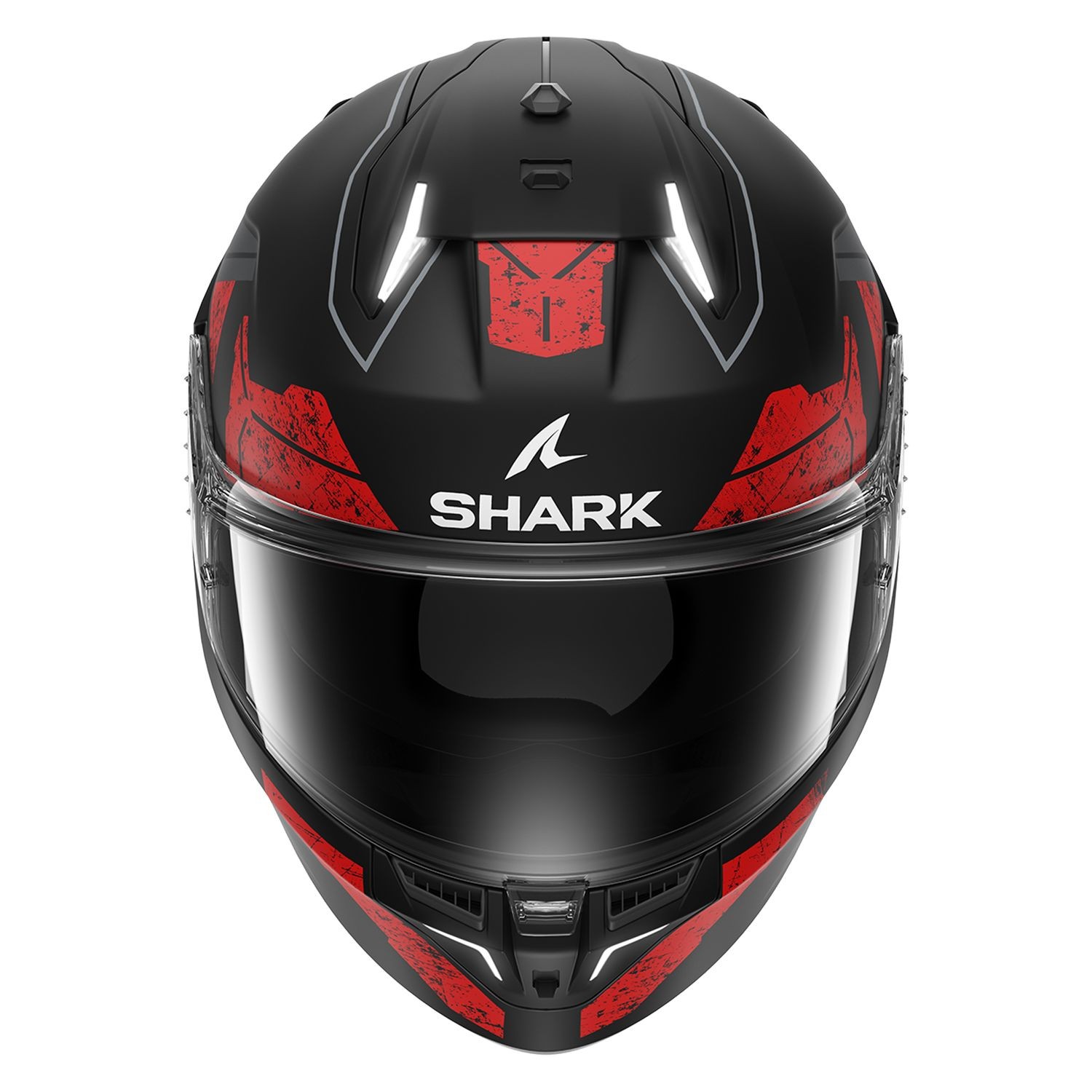 0303 SHARK SKWAL İ3 RHAD MAT KIRMIZI SİYAH KAPALI KASK