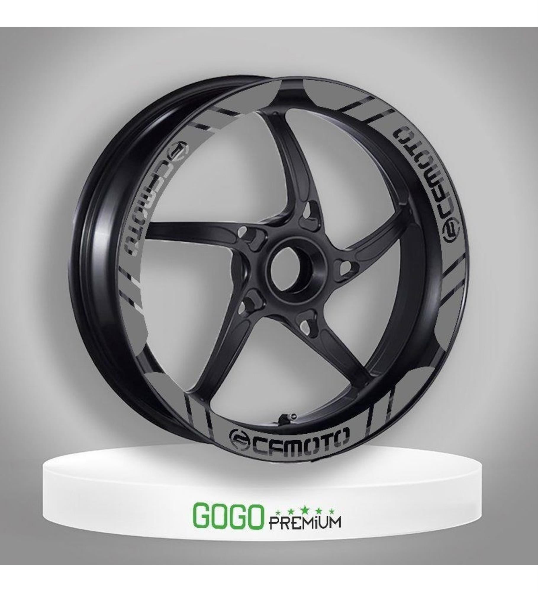 CFSRT003 GOGO CF MOTO UYUMLU GRİ JANT ŞERİDİ