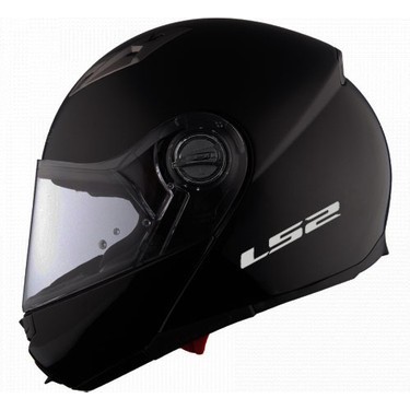 LS2 GURONI SİYAH ÇENE AÇILIR KASK