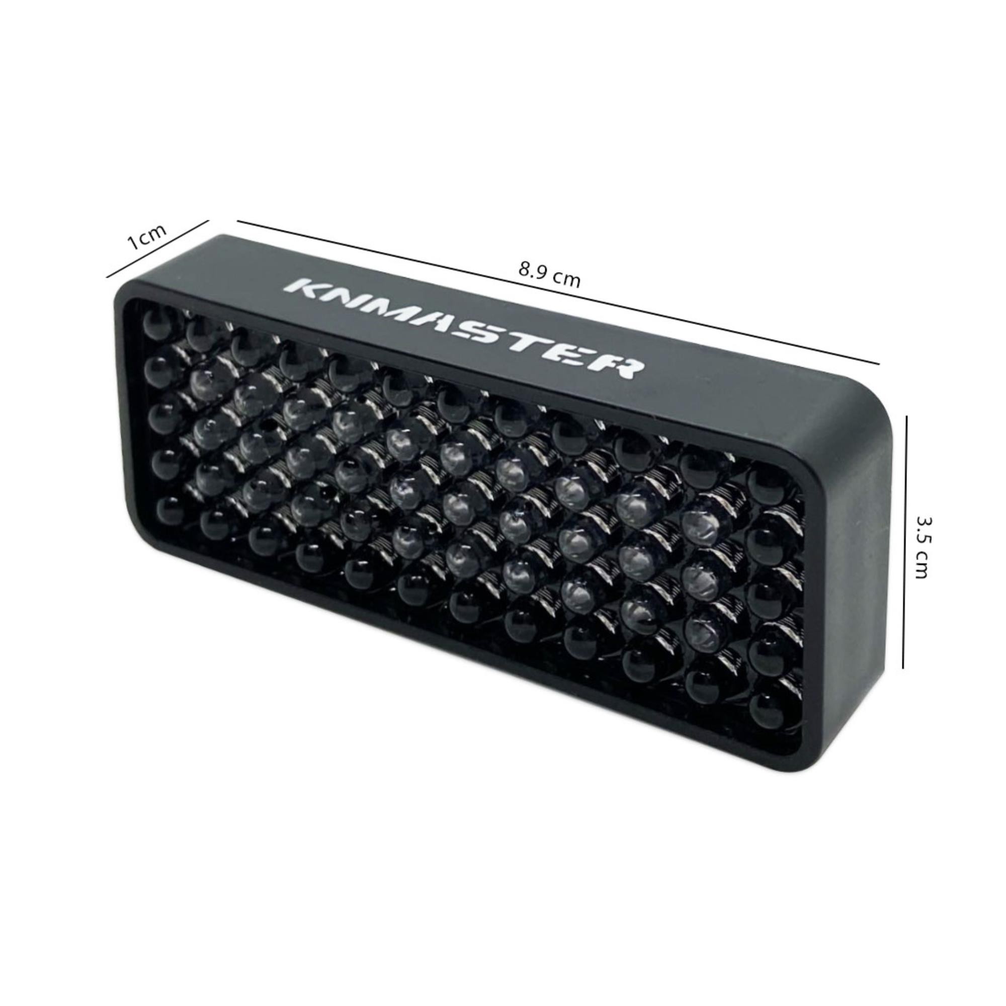 KNMASTER STOP-450 EVRENSEL DİKTÖRTGEN KIRMIZI LEDLİ MOTOSİKLET KEDİGÖZÜ