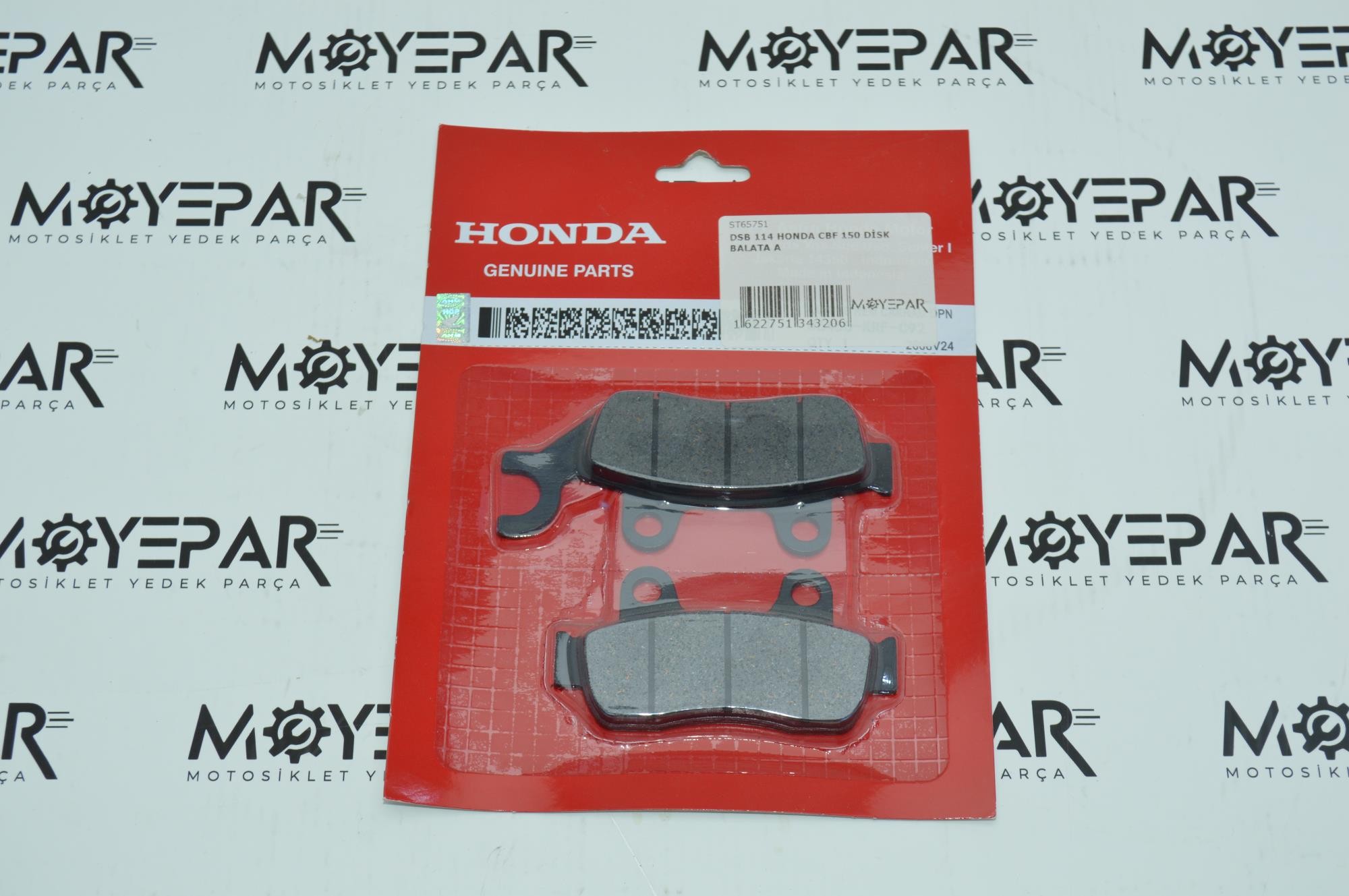 DSB 114 HONDA CBF 150 DİSK BALATA A