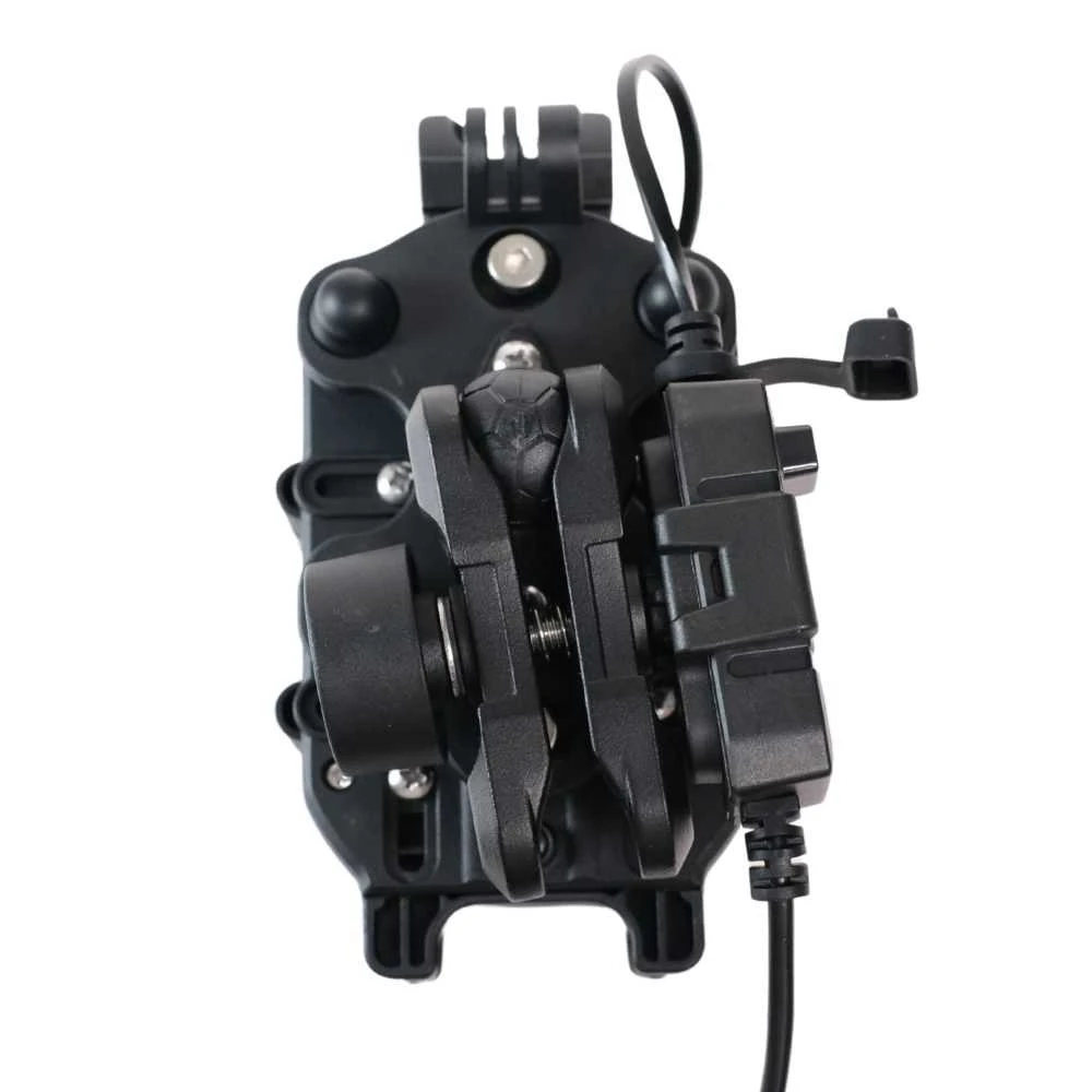 KNMASTER TT-860WU KABLOSUZ ŞARJLI TÜM MOTOSİKLETLERE UYUMLU TELEFON TUTUCU