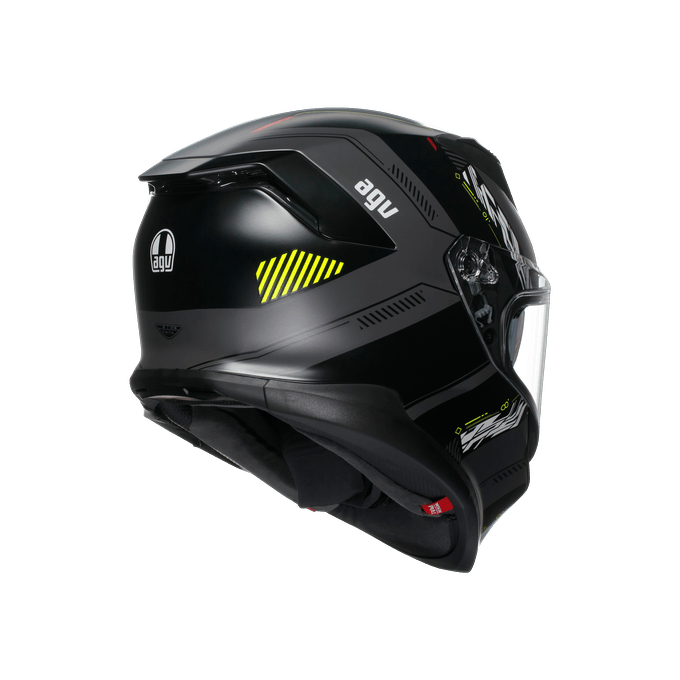 AGV KASK/K7 MPLK KYBER MATT GREY/YELLOW FLUO