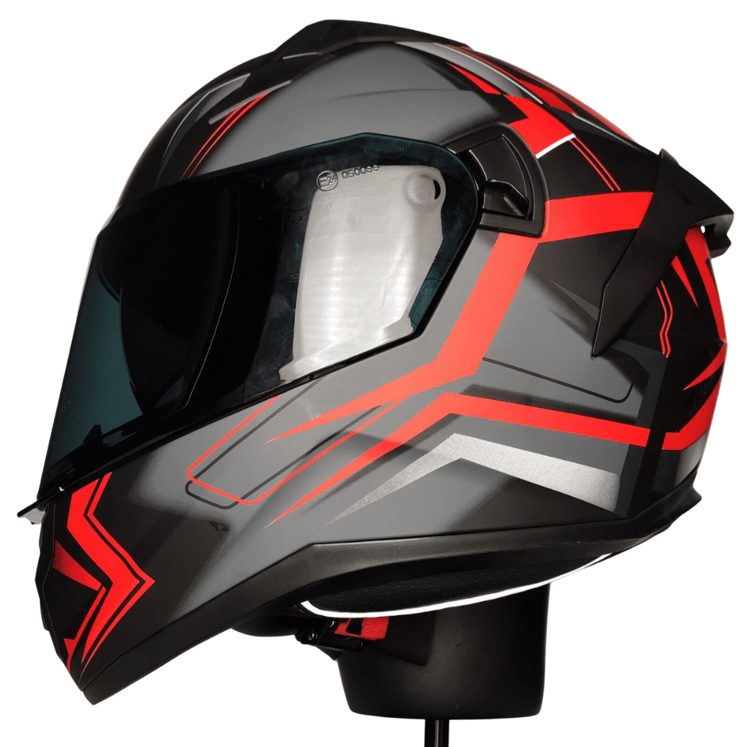 Mts Snake 801 Ful Face Kask Twılıght