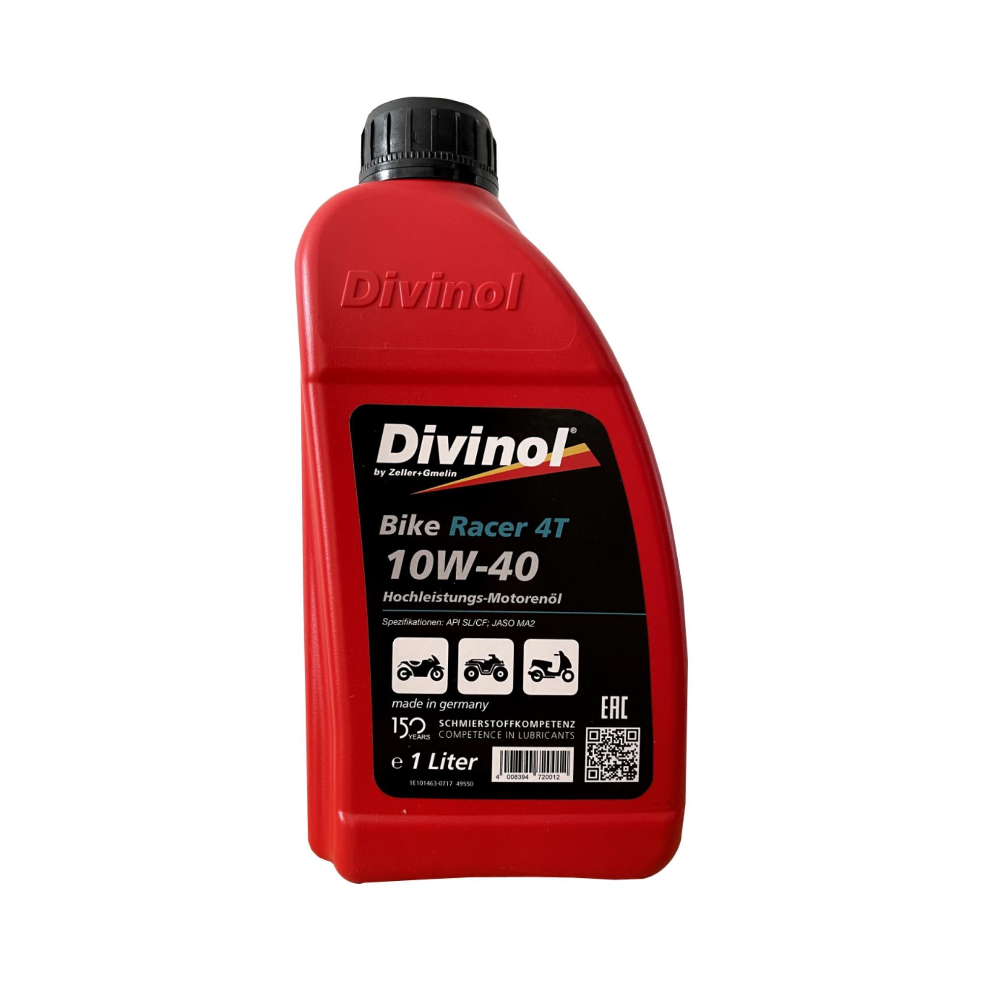 DİVİNOL 10W40 4T BİKE RACER 1 LİTRE