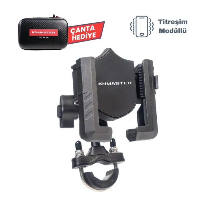 KNMASTER TT-150 TİTREŞİM ENGELLEYİCİLİ TELEFON TUTUCU