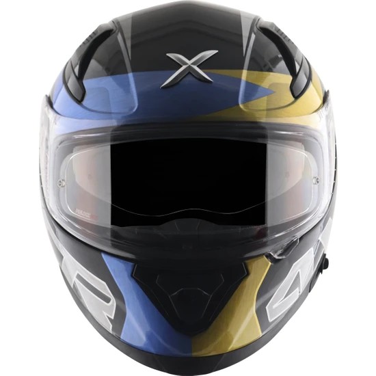 Axor Helmets Apex Chrometech Black Mat Blue