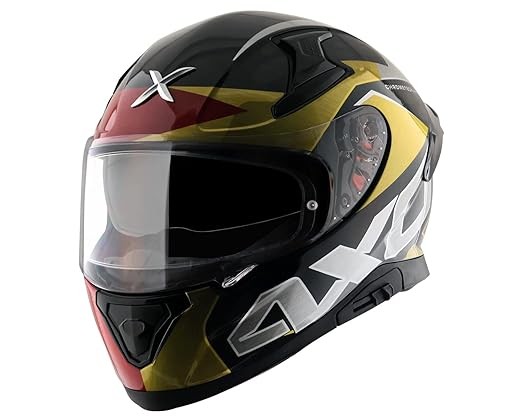 Axor Helmets Apex Chrometech Black Red