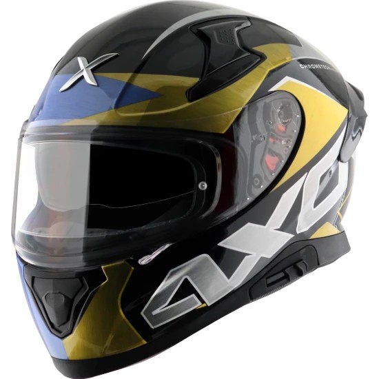 Axor Helmets Apex Chrometech Black Mat Blue