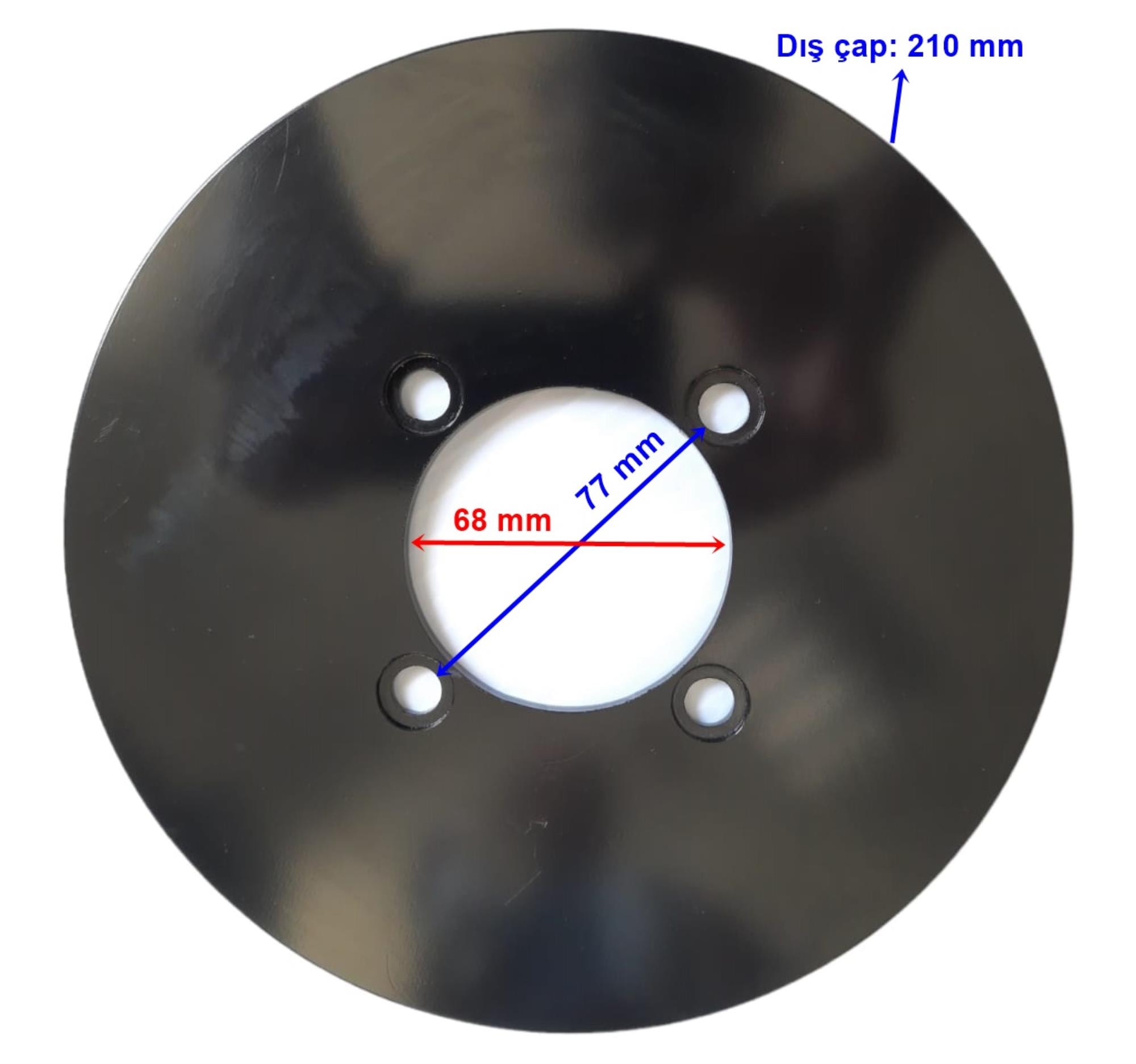 7ATV1011-68-210-5-4-CF CF 550 ARKA FREN DİSKİ 68-210-4 KALINLIK 5 MM