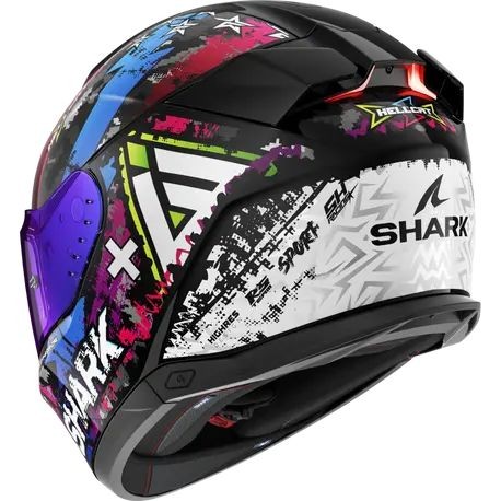 0341 SHARK SKWAL İ3 HELLCAT KAPALI KASK KUB