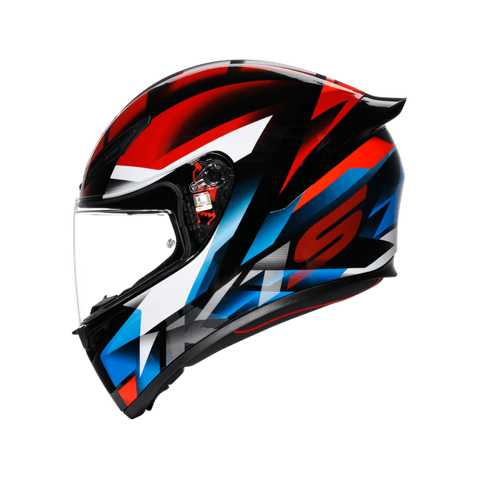 AGV KASK/K1 S E2206 FASTLAP BLACK RED BLUE