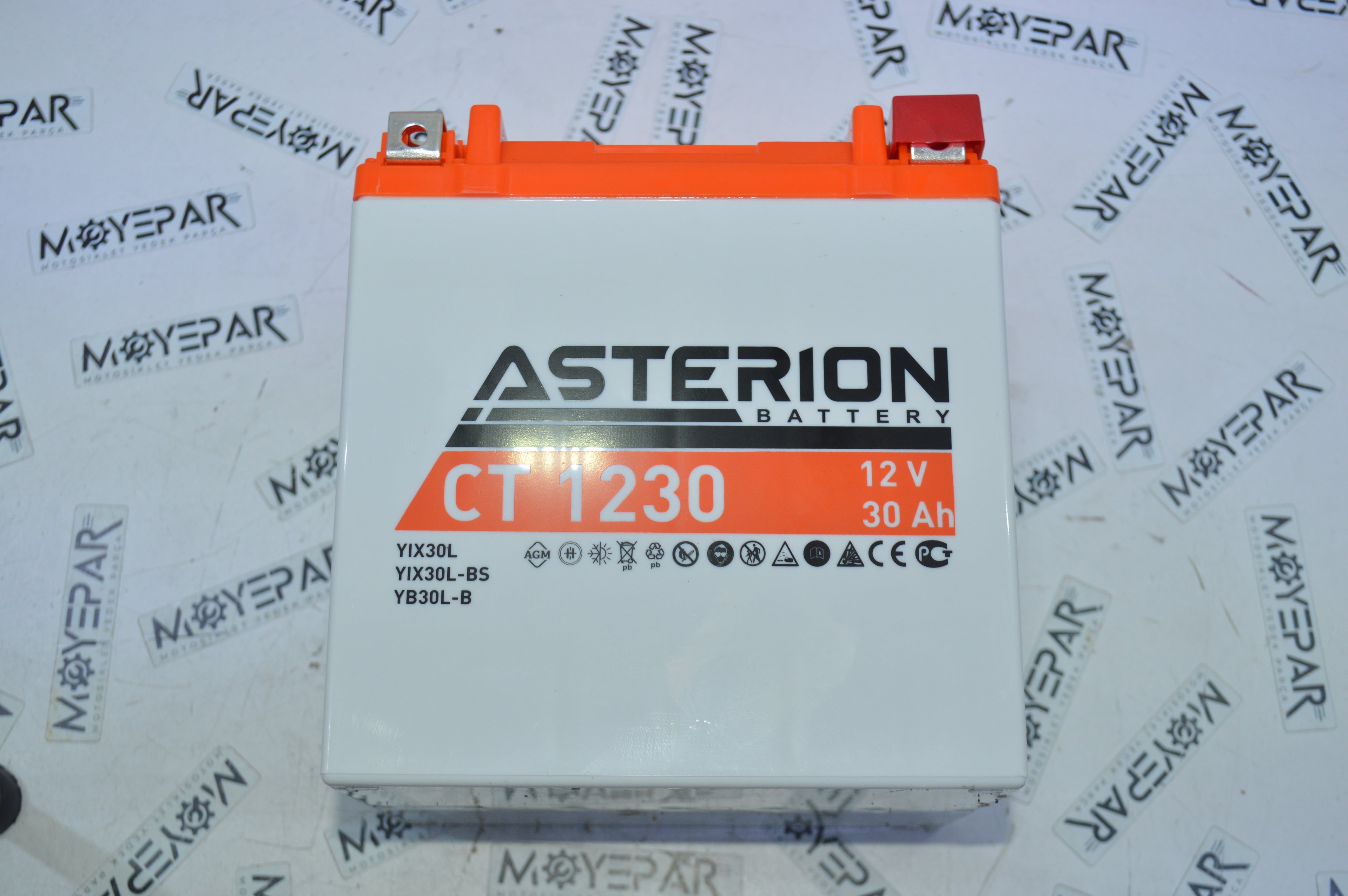 Asterion 12V30A Akü