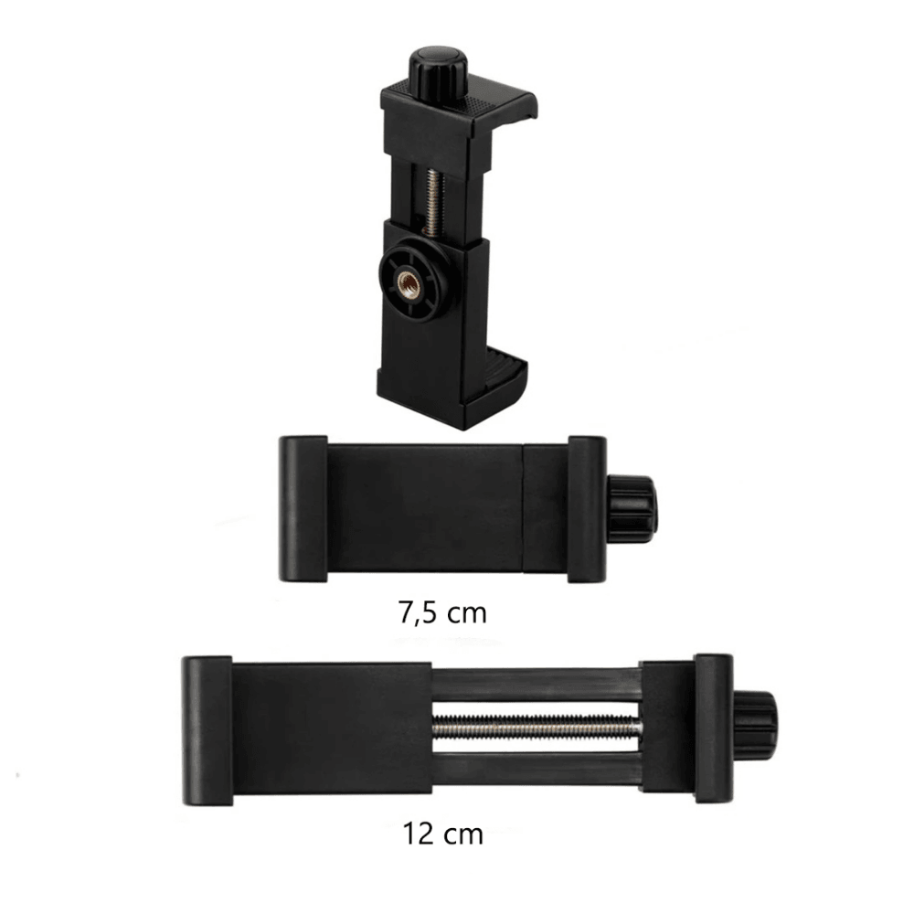 KNMASTER MOTOSİKLET KASK ÇENE YAPIŞTIRICILI TELEFON VE AKSİYON KAMERA TUTUCU FULL APARAAT K4926 HC-20