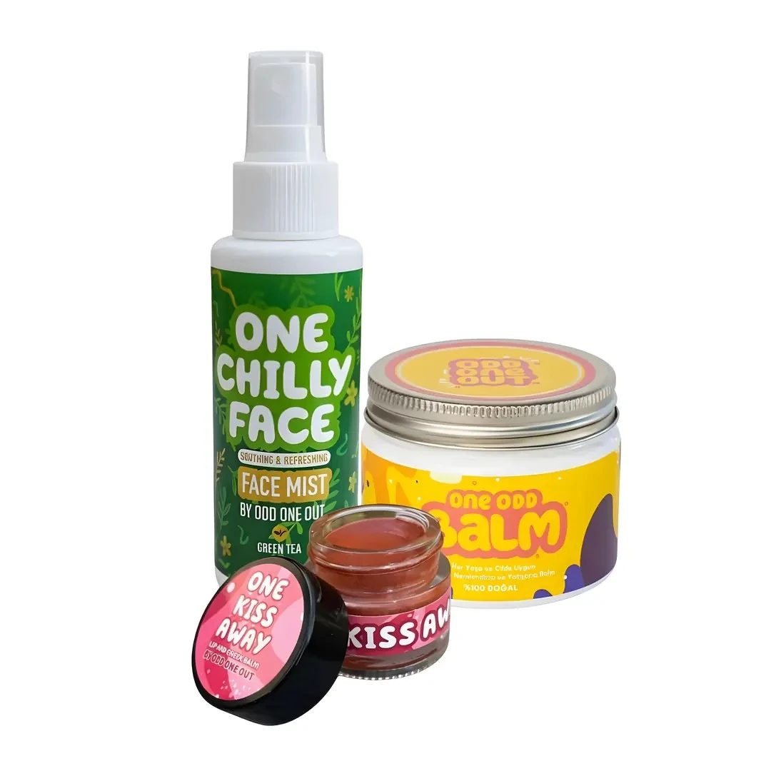 Face Mist Ferahlatıcı Yüz Spreyi, One Kiss Away Renklendirci Balm ve One Odd Balm Yoğun Nemlendirici image