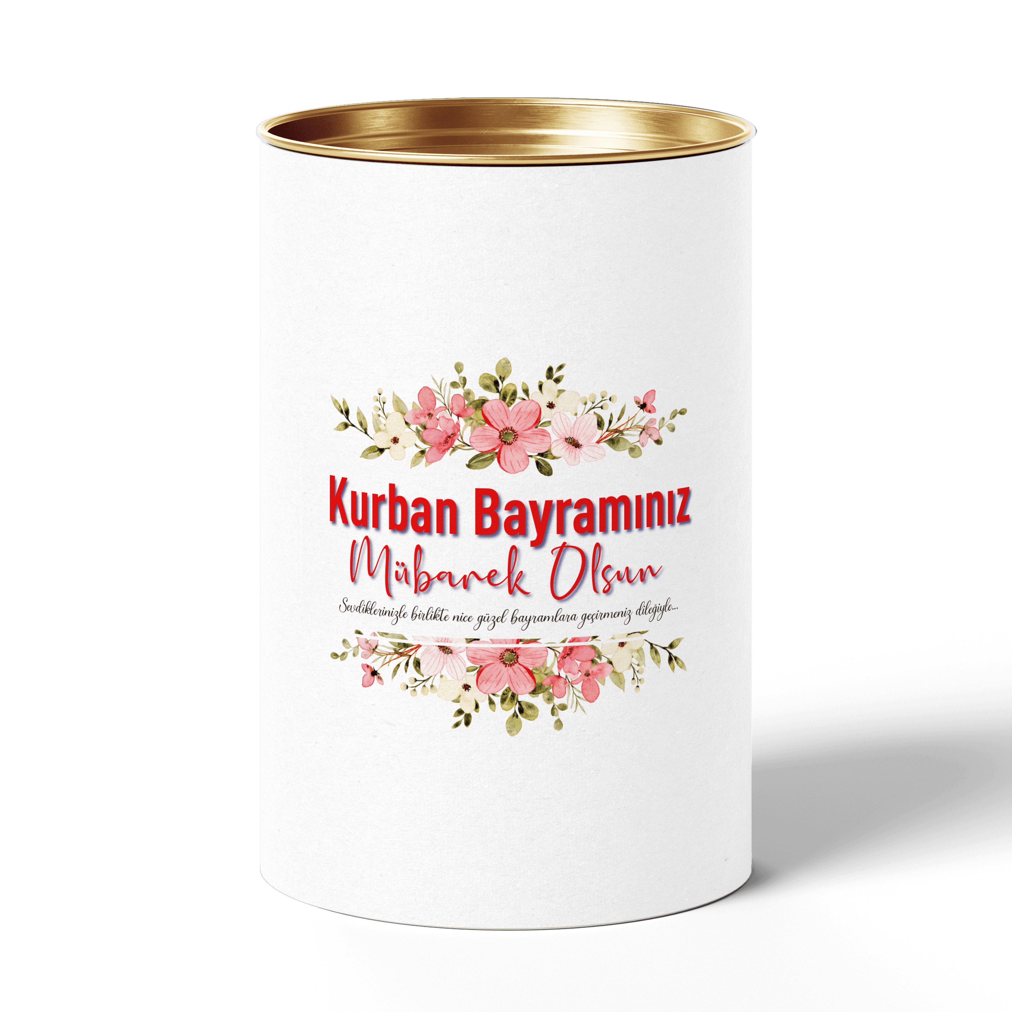 İyi Bayramlar Çikolatası / Silindir Madlen Çikolata