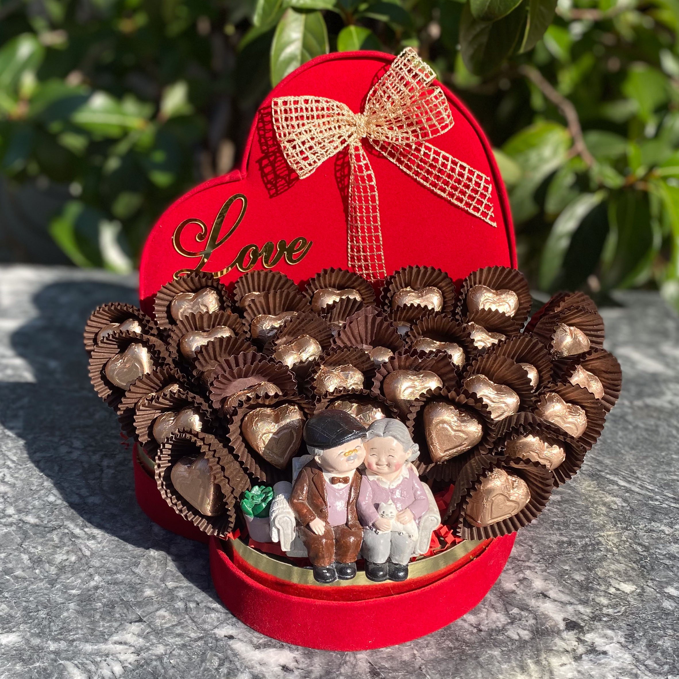 Hediyelik Çikolata / Kalp Kutu