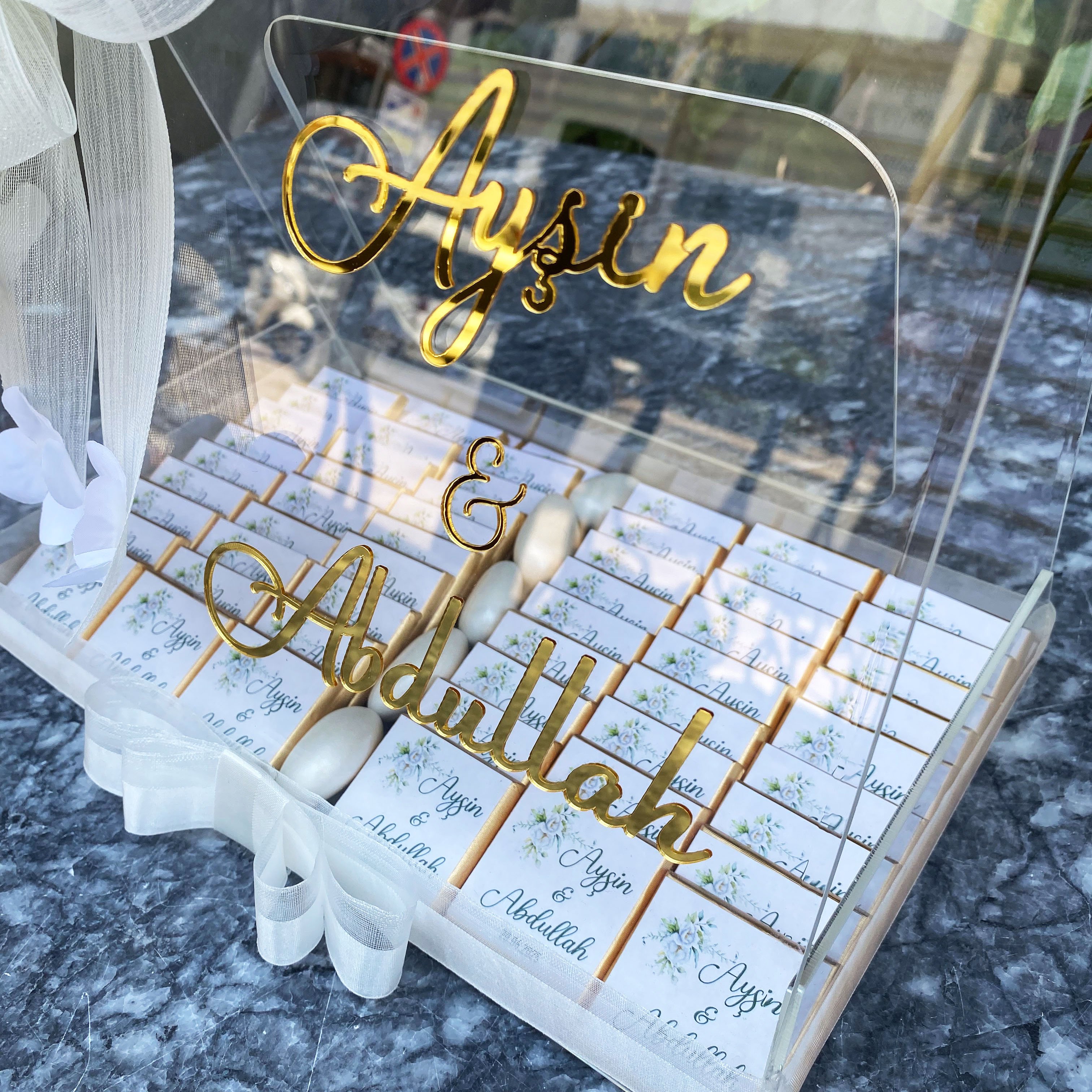 İsteme - Nişan - Nikah Pleksi Çanta