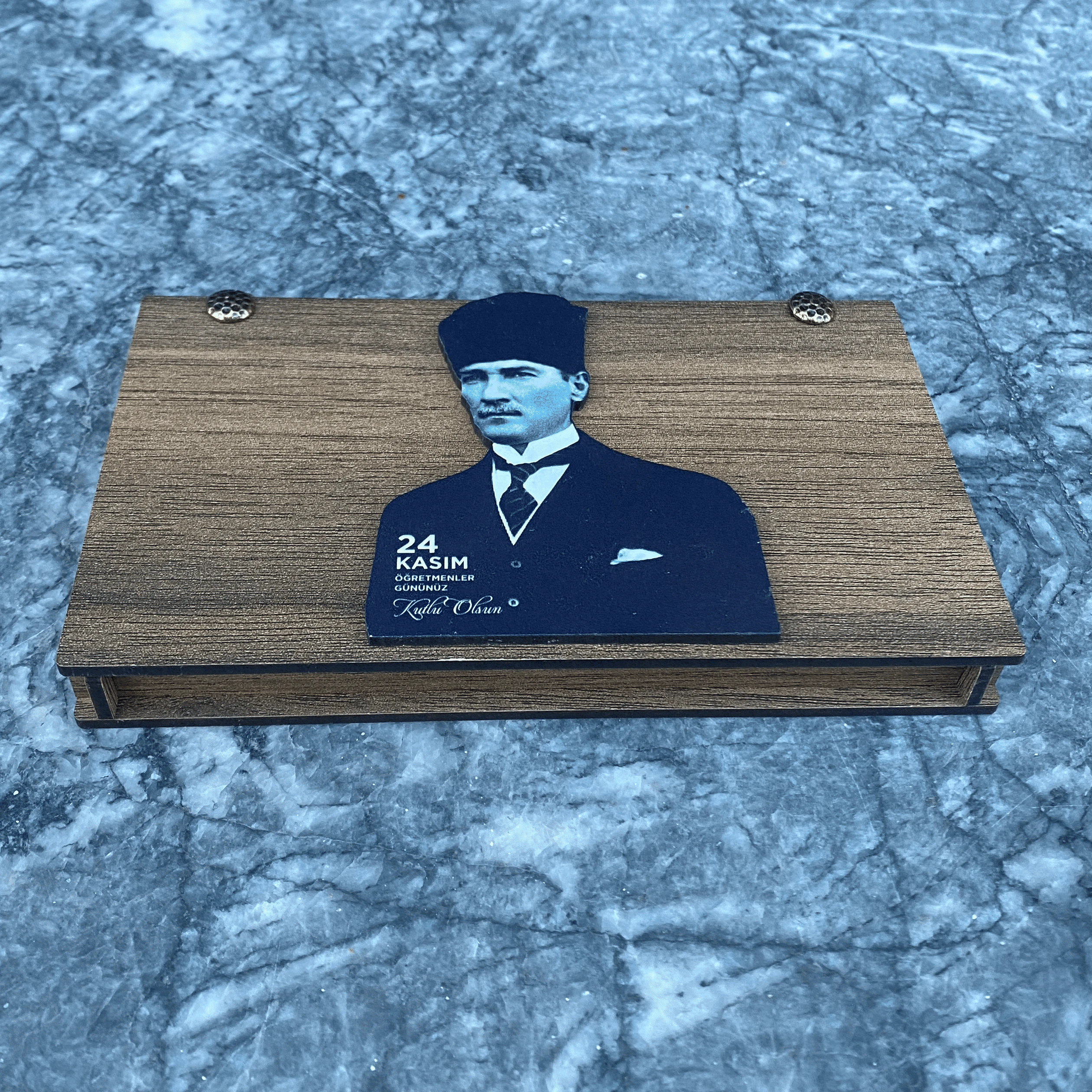 Öğretmenler Günü / Ahşap Kutu / Küçük Boy