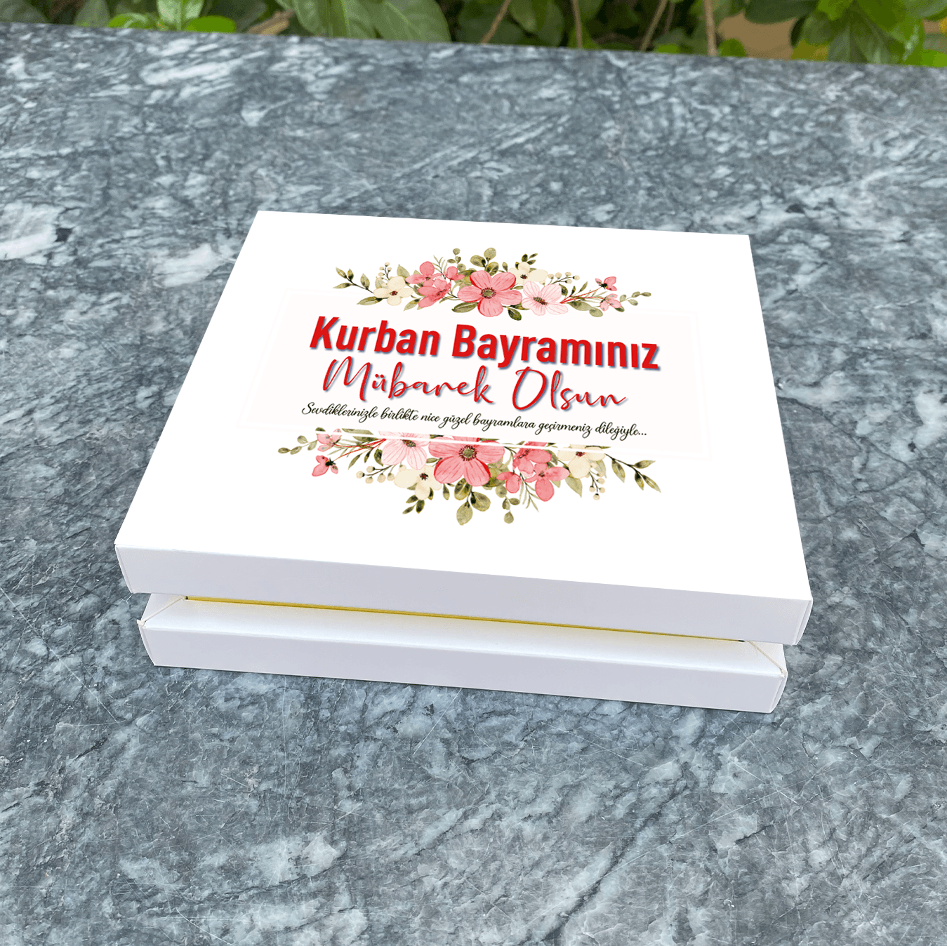 İyi Bayramlar Çikolatası / Kristal Fındıklı Çikolata