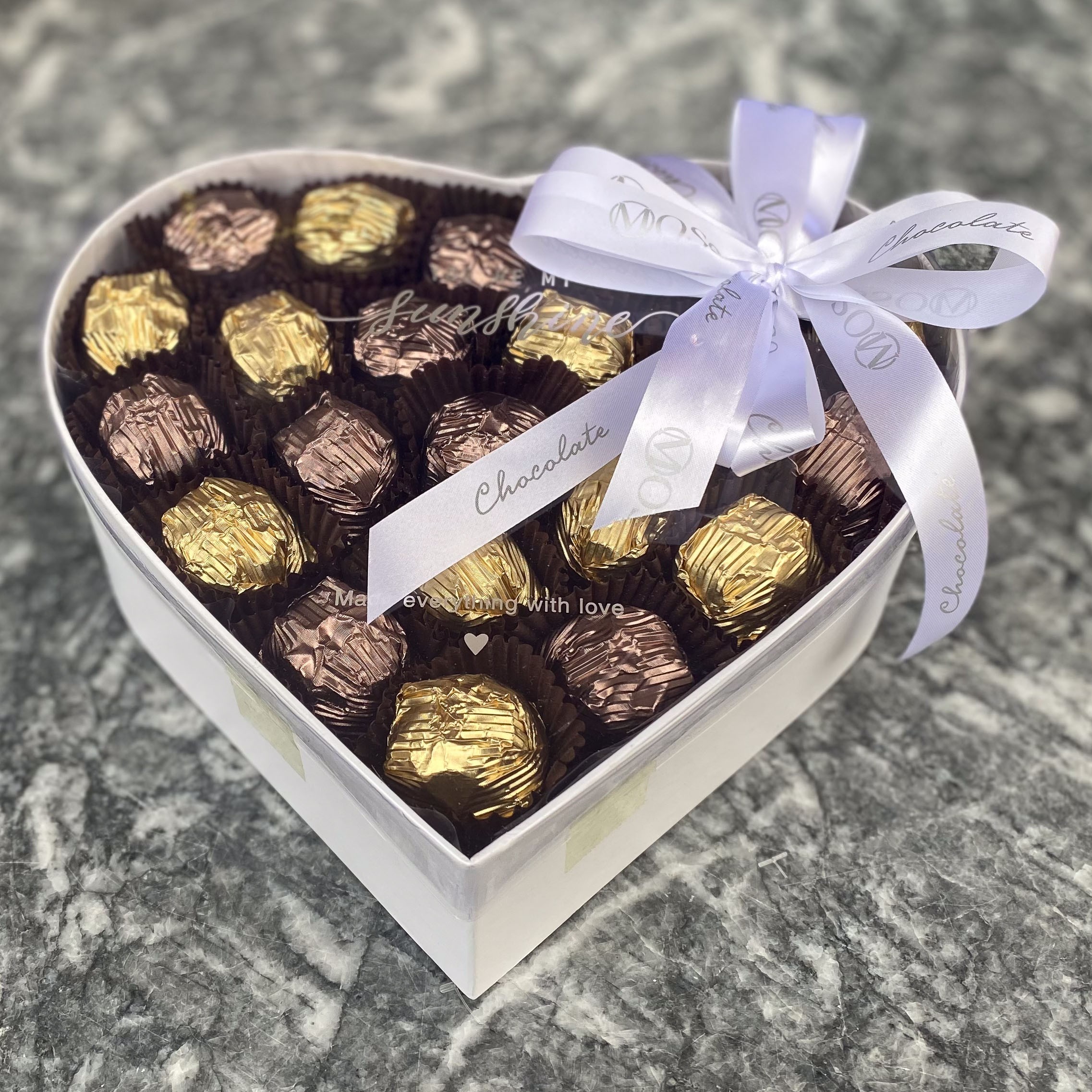 Kalp Çikolata / Fındık Kremalı Sütlü Çikolata