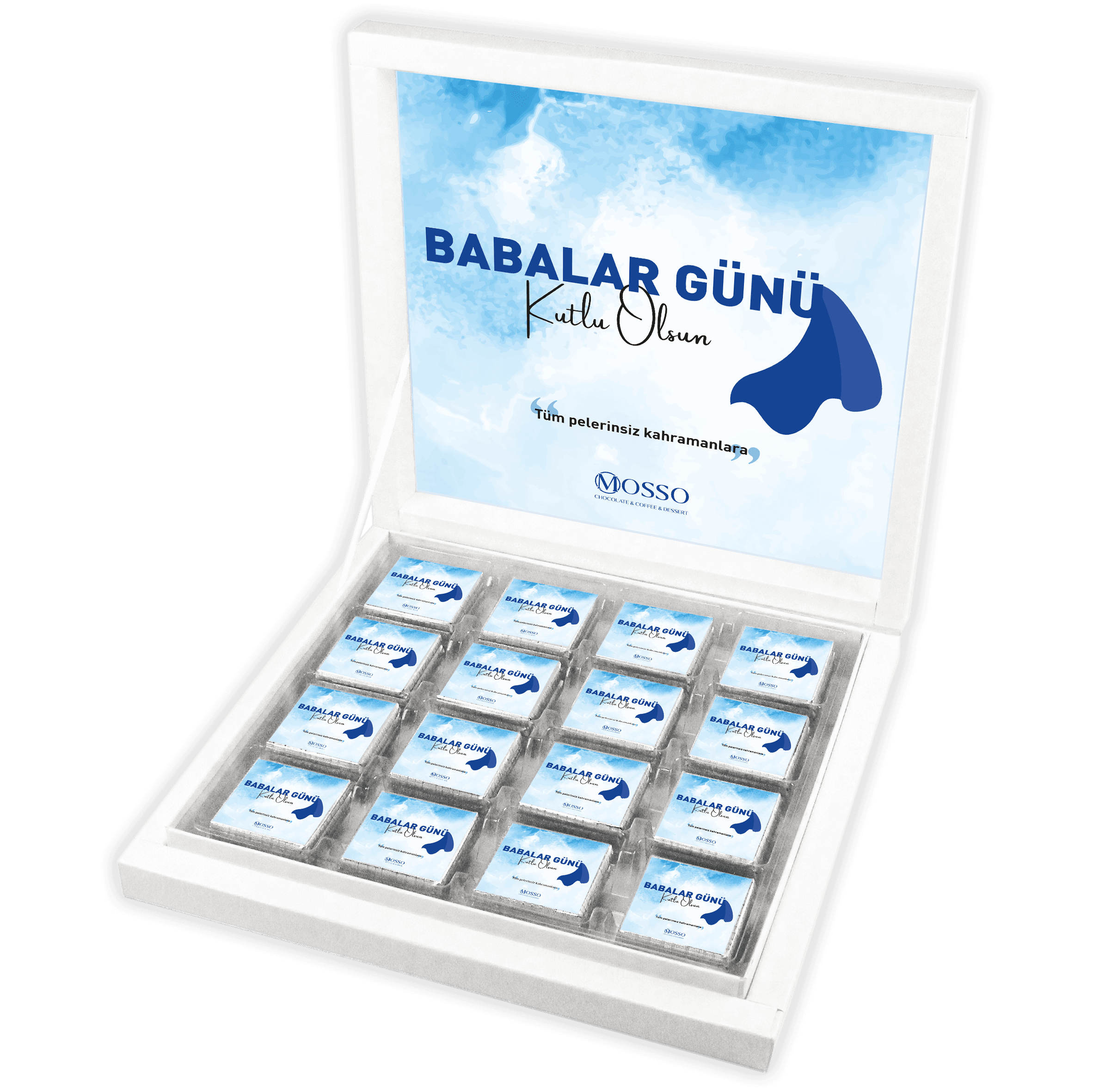 Babalar Günü / Madlen Çikolata / 32 Adet